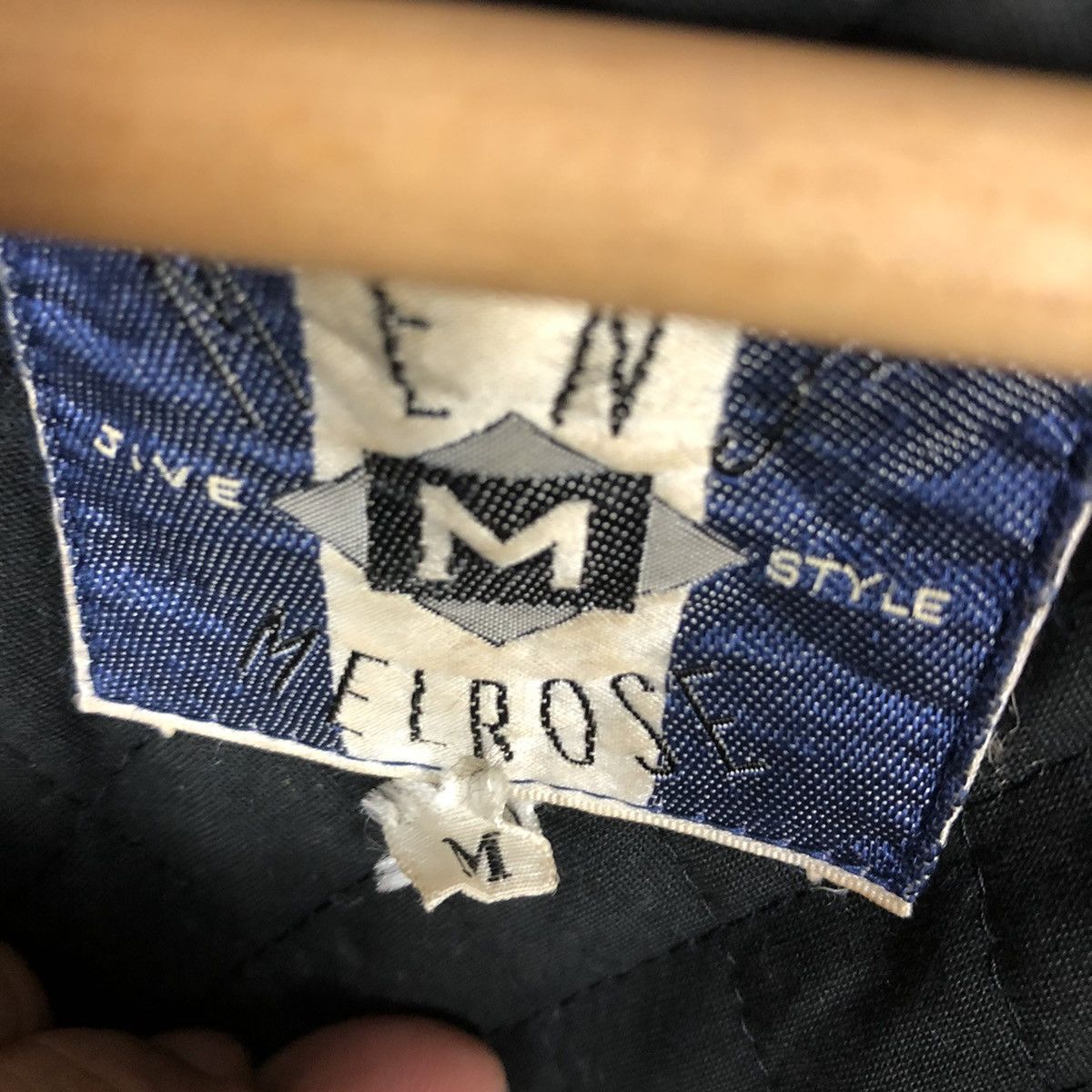 Japanese Brand VARSITY JACKET MEN'S MELROSE BIG LOGO Size US M / EU 48-50 / 2 - 15 Thumbnail