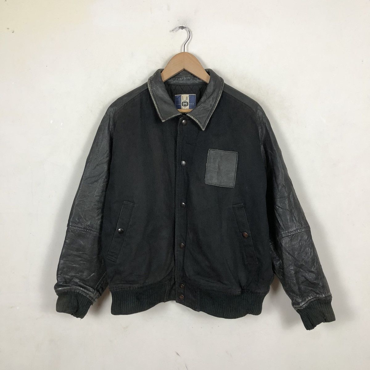 Japanese Brand VARSITY JACKET MEN'S MELROSE BIG LOGO Size US M / EU 48-50 / 2 - 2 Thumbnail
