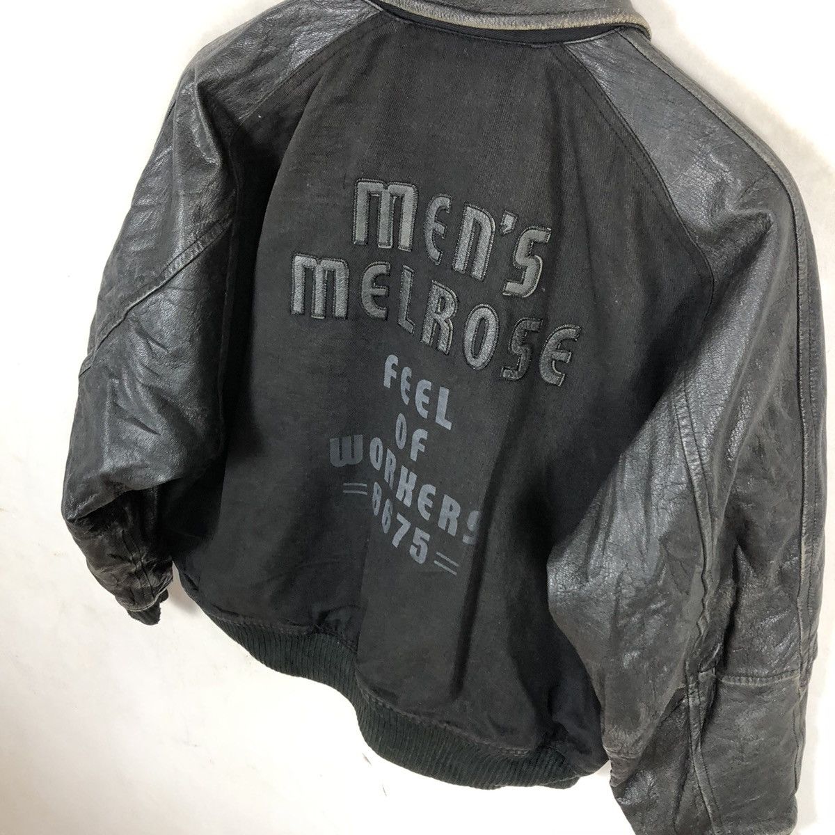 Japanese Brand VARSITY JACKET MEN'S MELROSE BIG LOGO Size US M / EU 48-50 / 2 - 9 Thumbnail