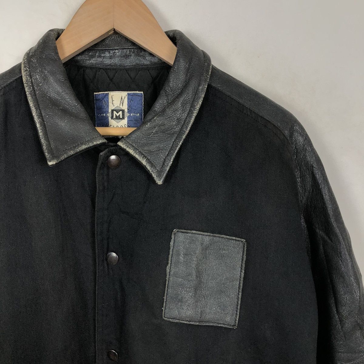 Japanese Brand VARSITY JACKET MEN'S MELROSE BIG LOGO Size US M / EU 48-50 / 2 - 4 Thumbnail