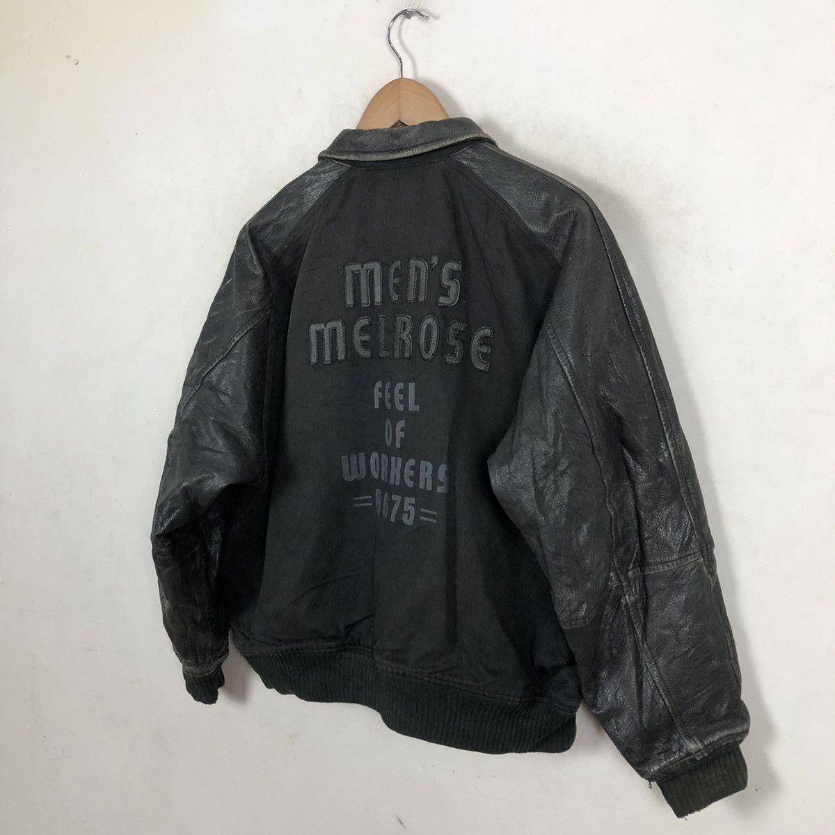 Japanese Brand VARSITY JACKET MEN'S MELROSE BIG LOGO Size US M / EU 48-50 / 2 - 8 Thumbnail