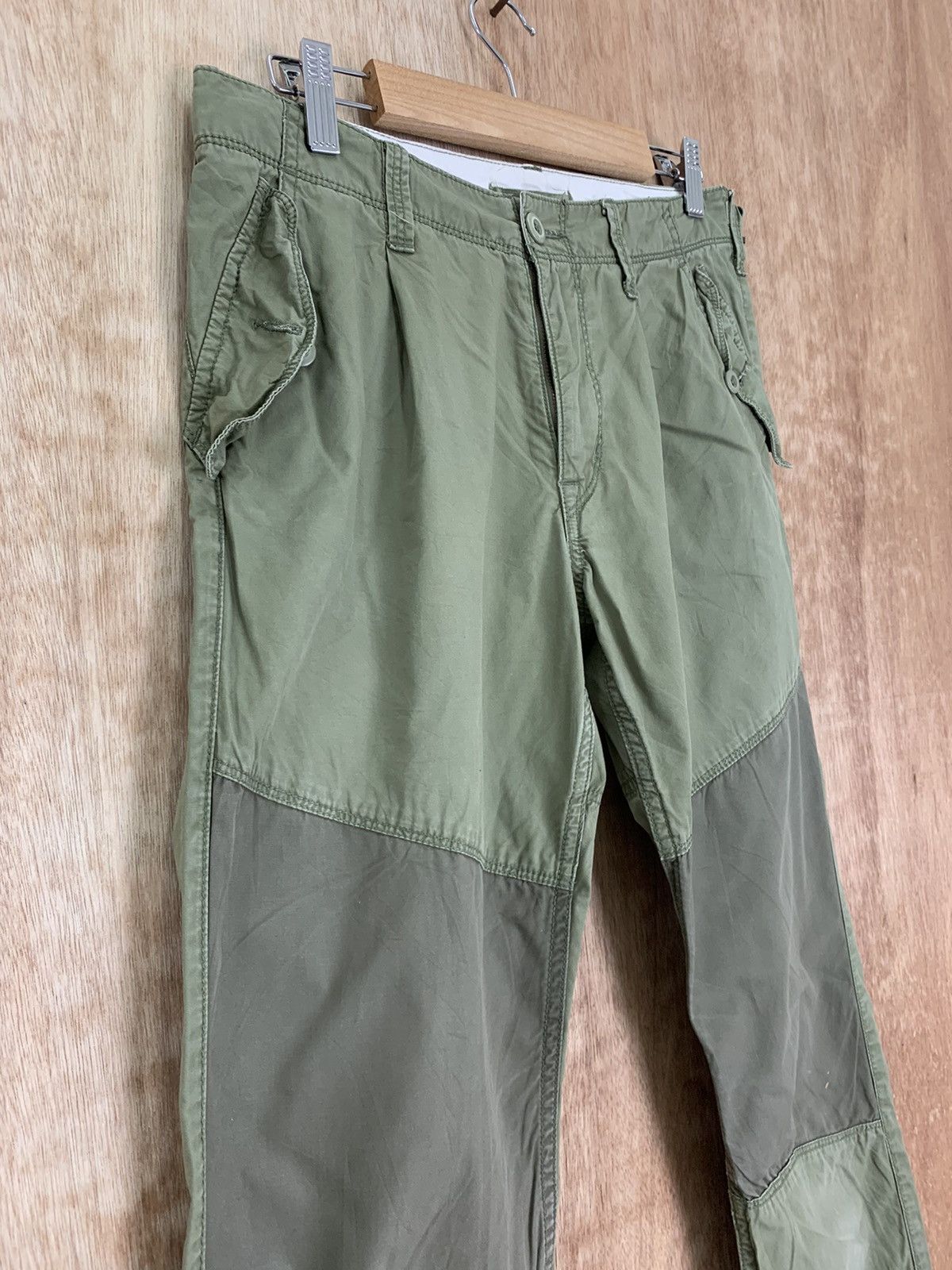 Japanese Brand Sevenday Sunday Seditionaries Pants Double Knee Vintage Size US 28 / EU 44 - 5 Thumbnail
