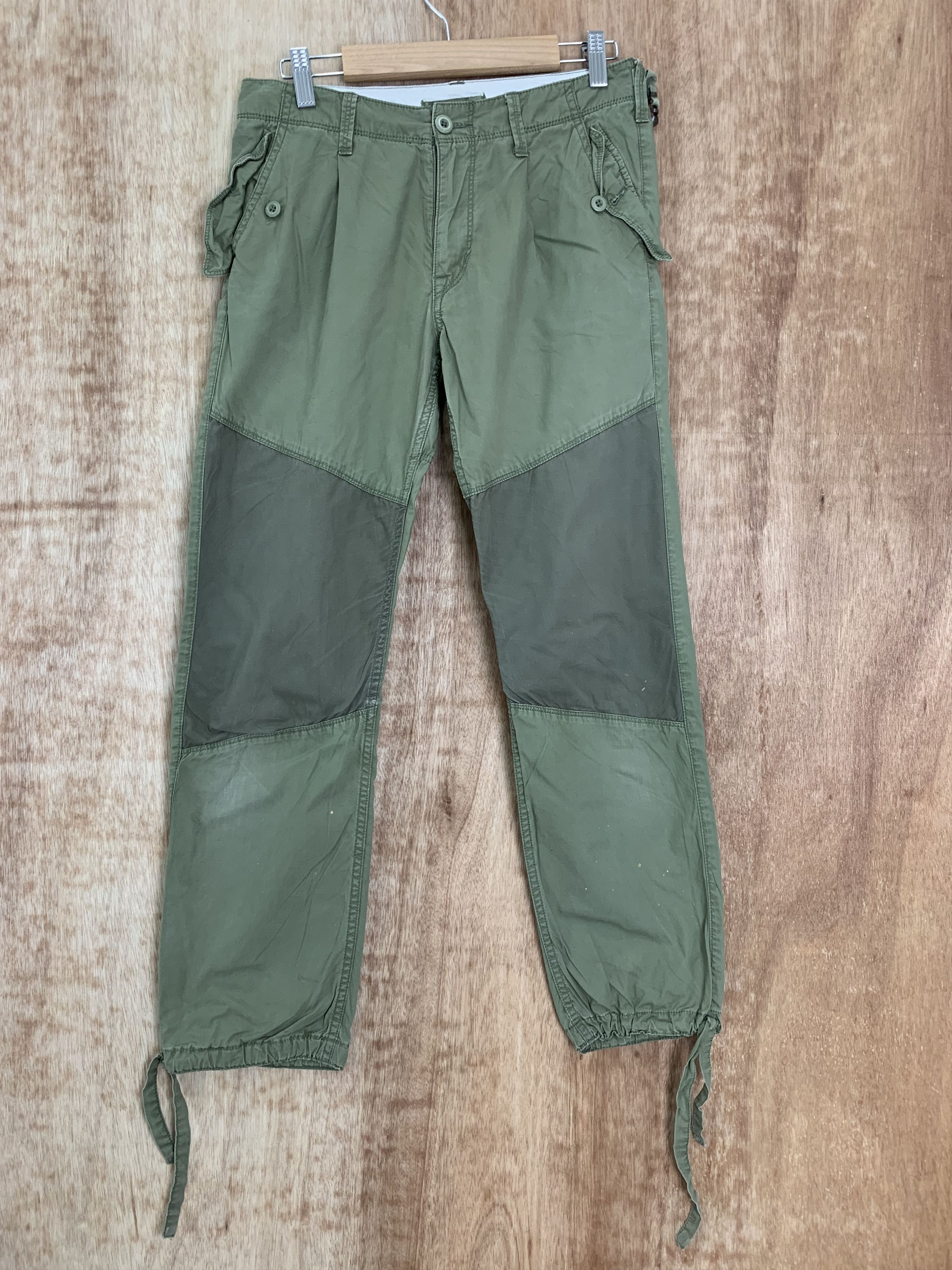 Japanese Brand Sevenday Sunday Seditionaries Pants Double Knee Vintage Size US 28 / EU 44 - 1 Thumbnail