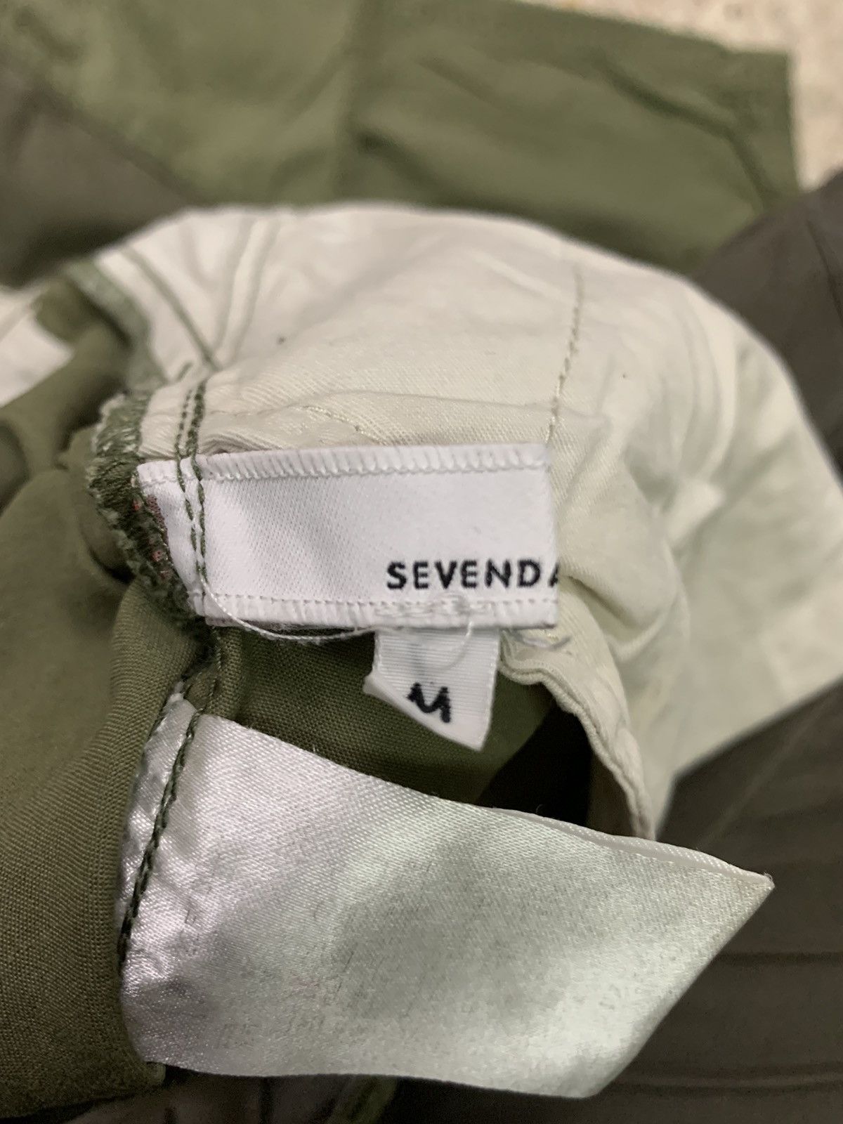 Japanese Brand Sevenday Sunday Seditionaries Pants Double Knee Vintage Size US 28 / EU 44 - 12 Thumbnail