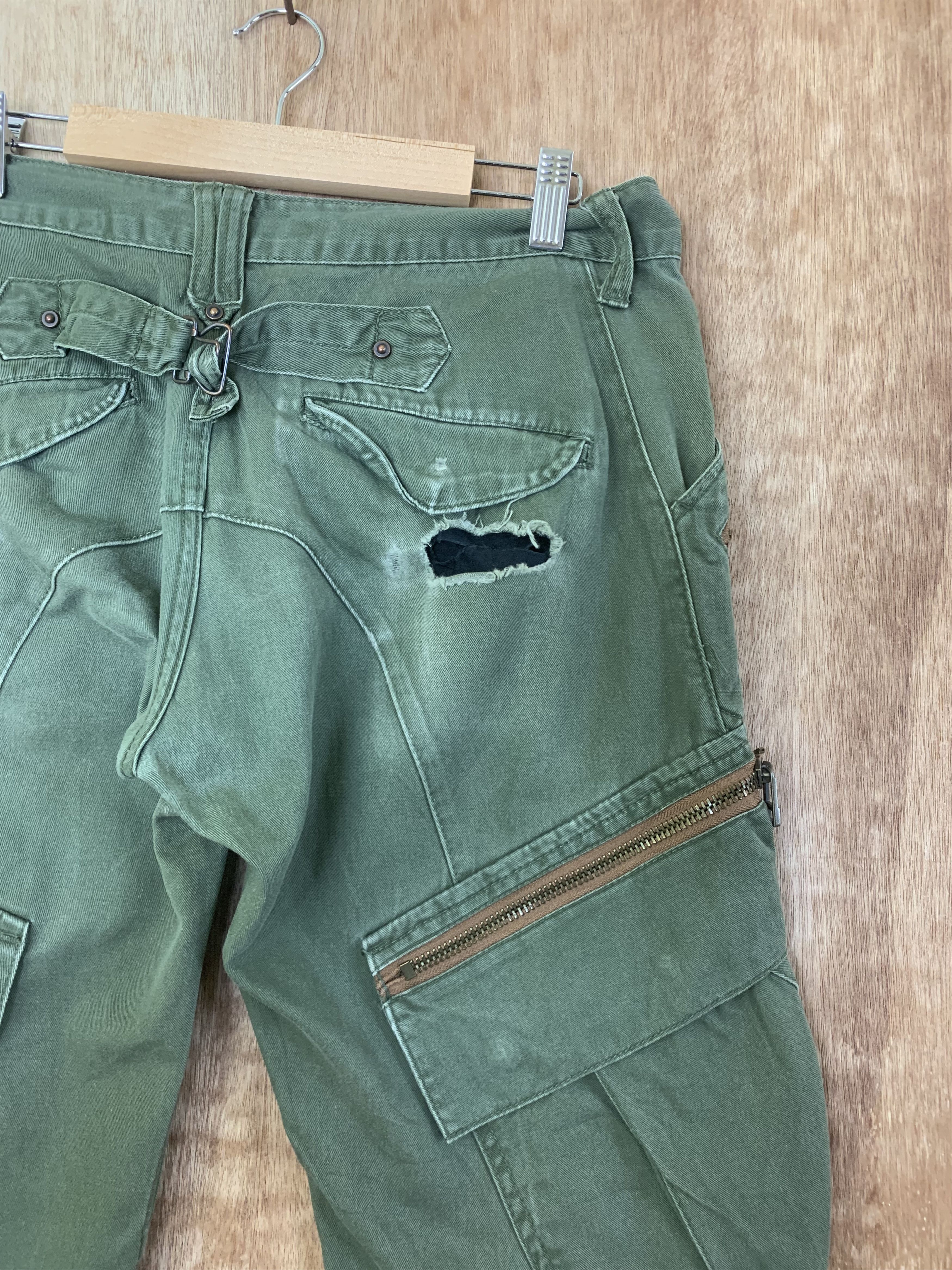 Japanese Brand Cargo Pants Dominated Curve Pants Vintage Military Pants Size US 31 - 13 Thumbnail