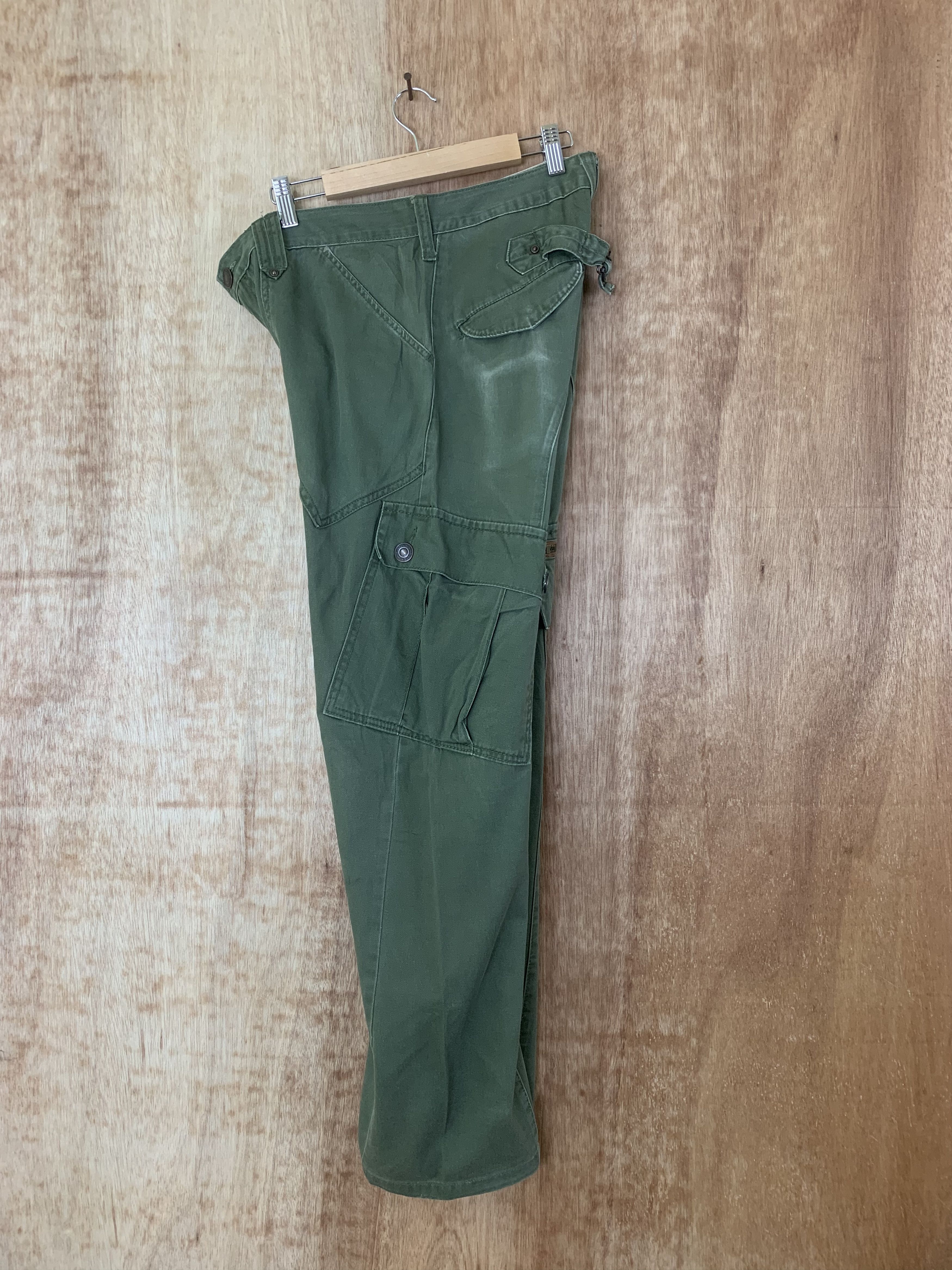 Japanese Brand Cargo Pants Dominated Curve Pants Vintage Military Pants Size US 31 - 18 Thumbnail