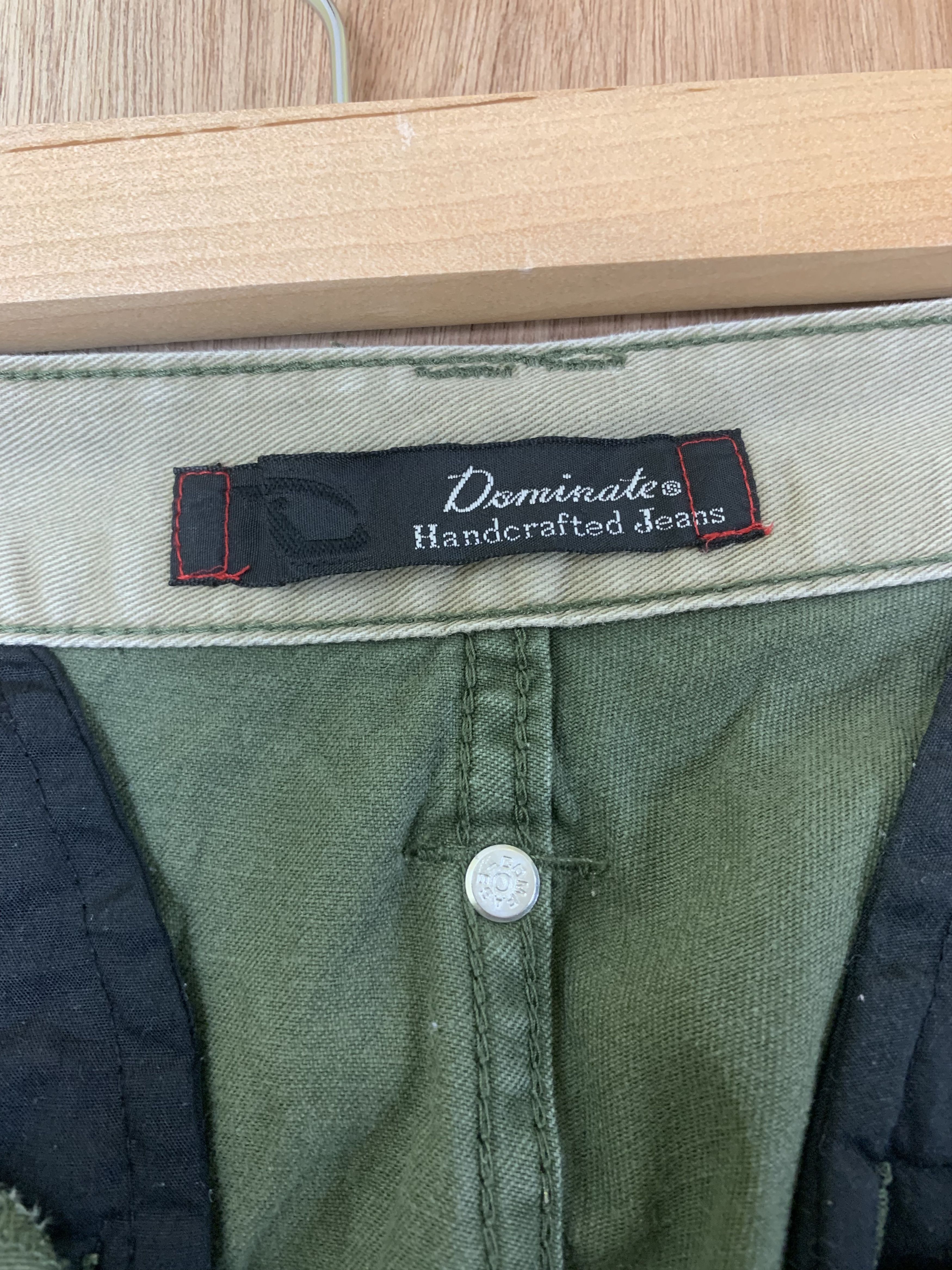 Japanese Brand Cargo Pants Dominated Curve Pants Vintage Military Pants Size US 31 - 19 Thumbnail