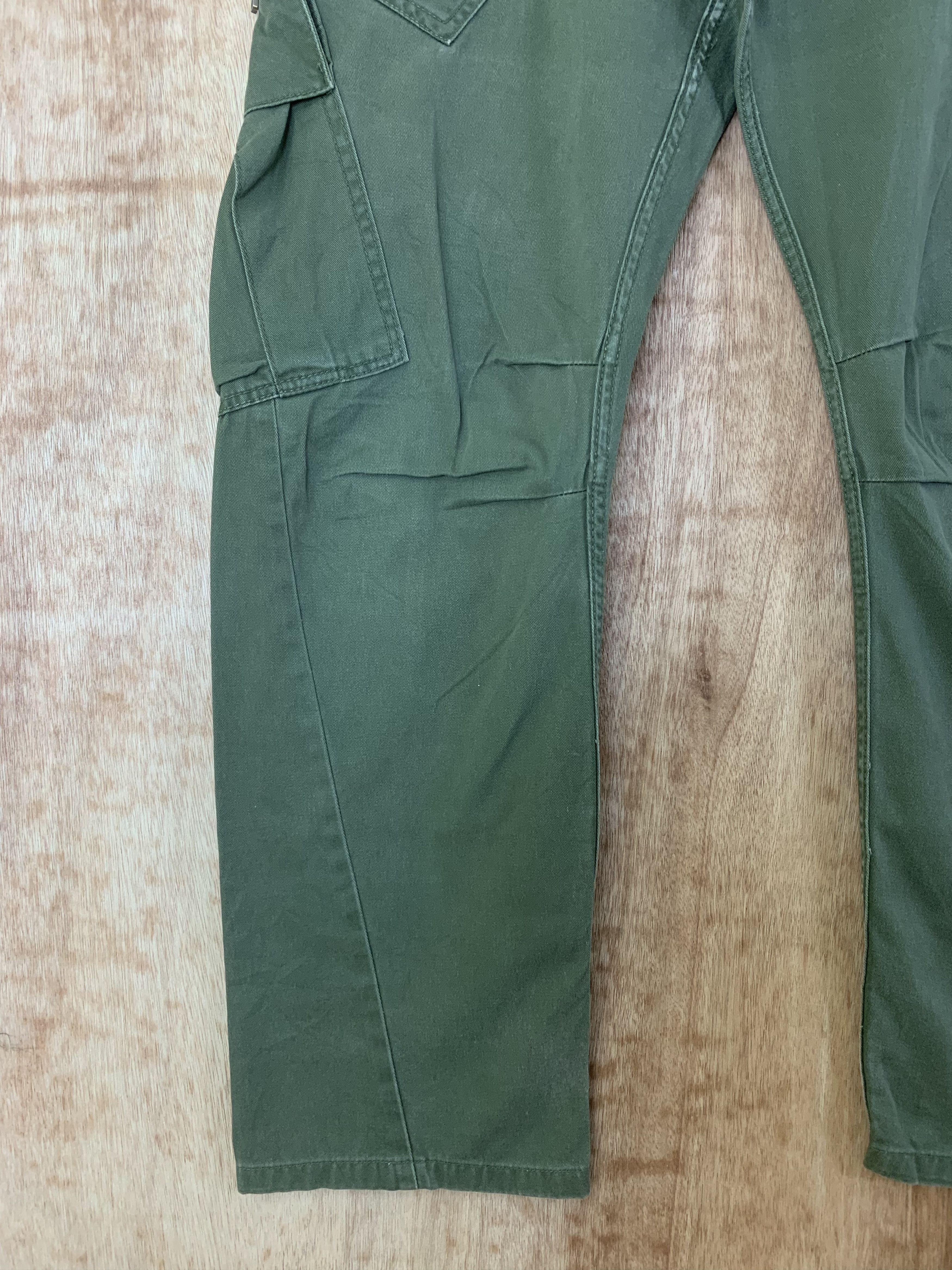 Japanese Brand Cargo Pants Dominated Curve Pants Vintage Military Pants Size US 31 - 7 Thumbnail