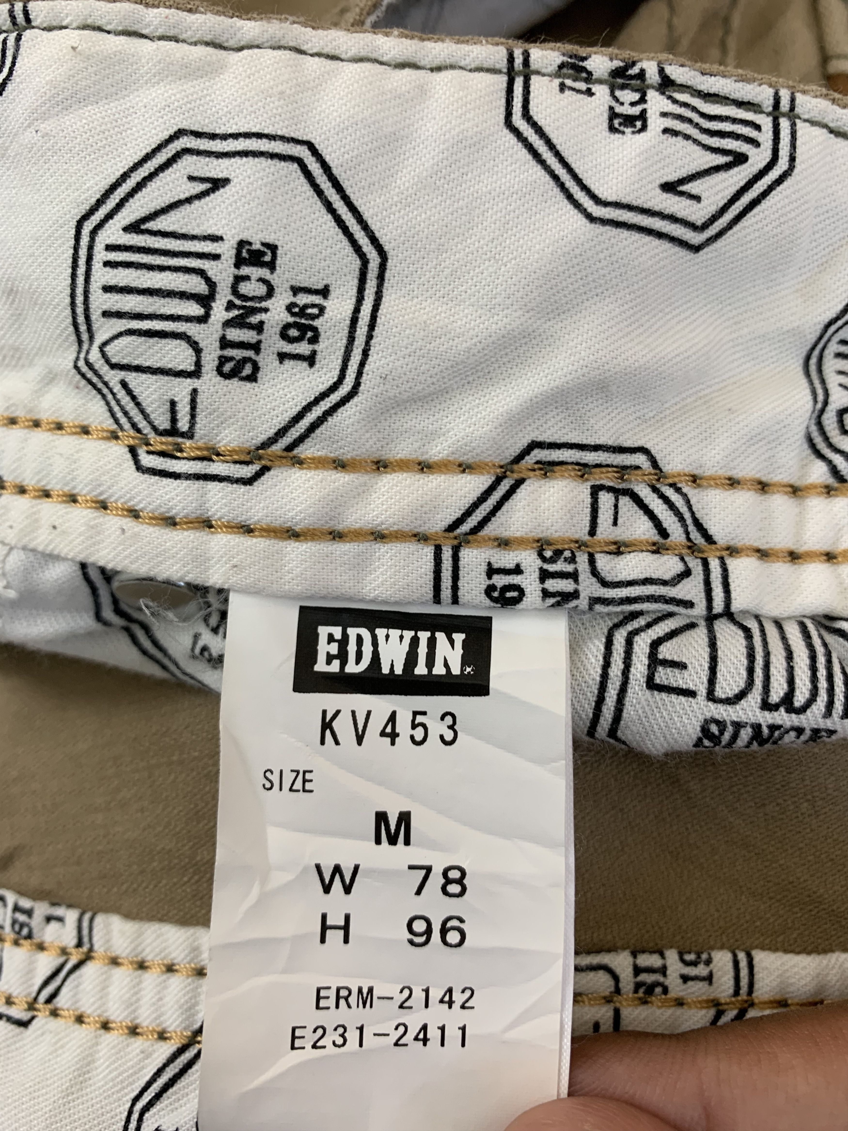 Edwin Vintage Edwin Cargo Technical Bush Pocket Flared Pants Size US 32 / EU 48 - 15 Thumbnail