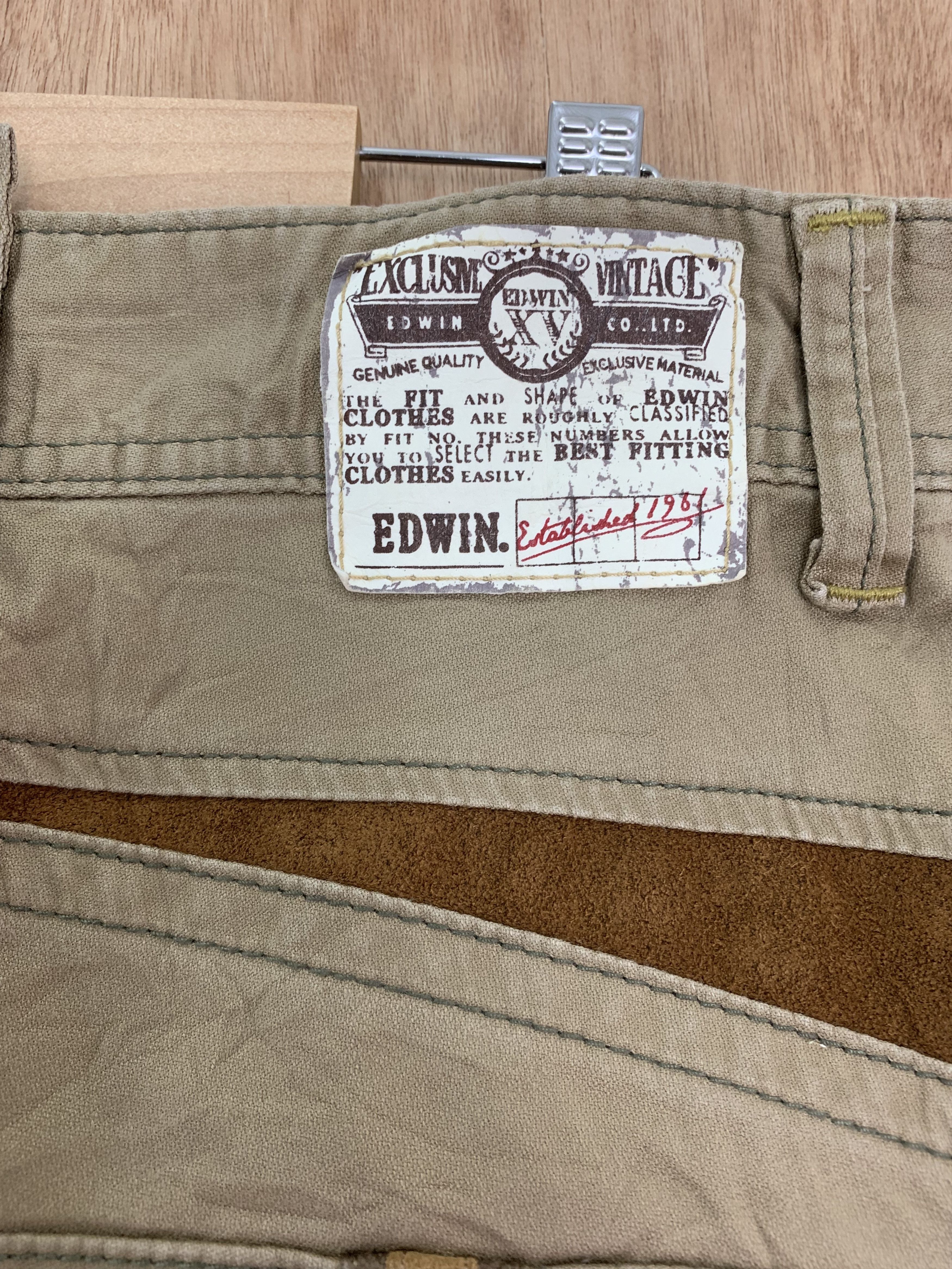 Edwin Vintage Edwin Cargo Technical Bush Pocket Flared Pants Size US 32 / EU 48 - 13 Thumbnail