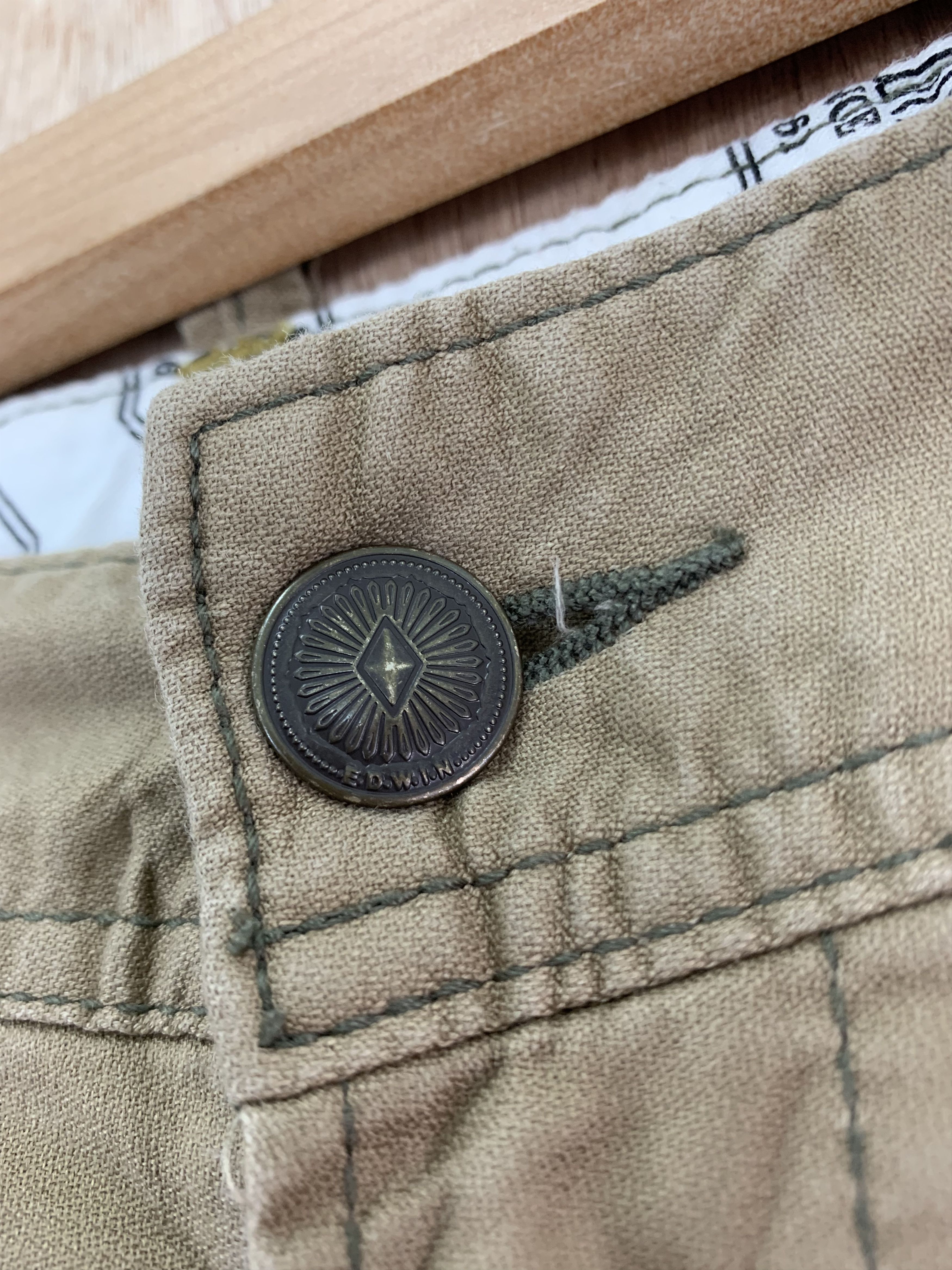 Edwin Vintage Edwin Cargo Technical Bush Pocket Flared Pants Size US 32 / EU 48 - 7 Thumbnail