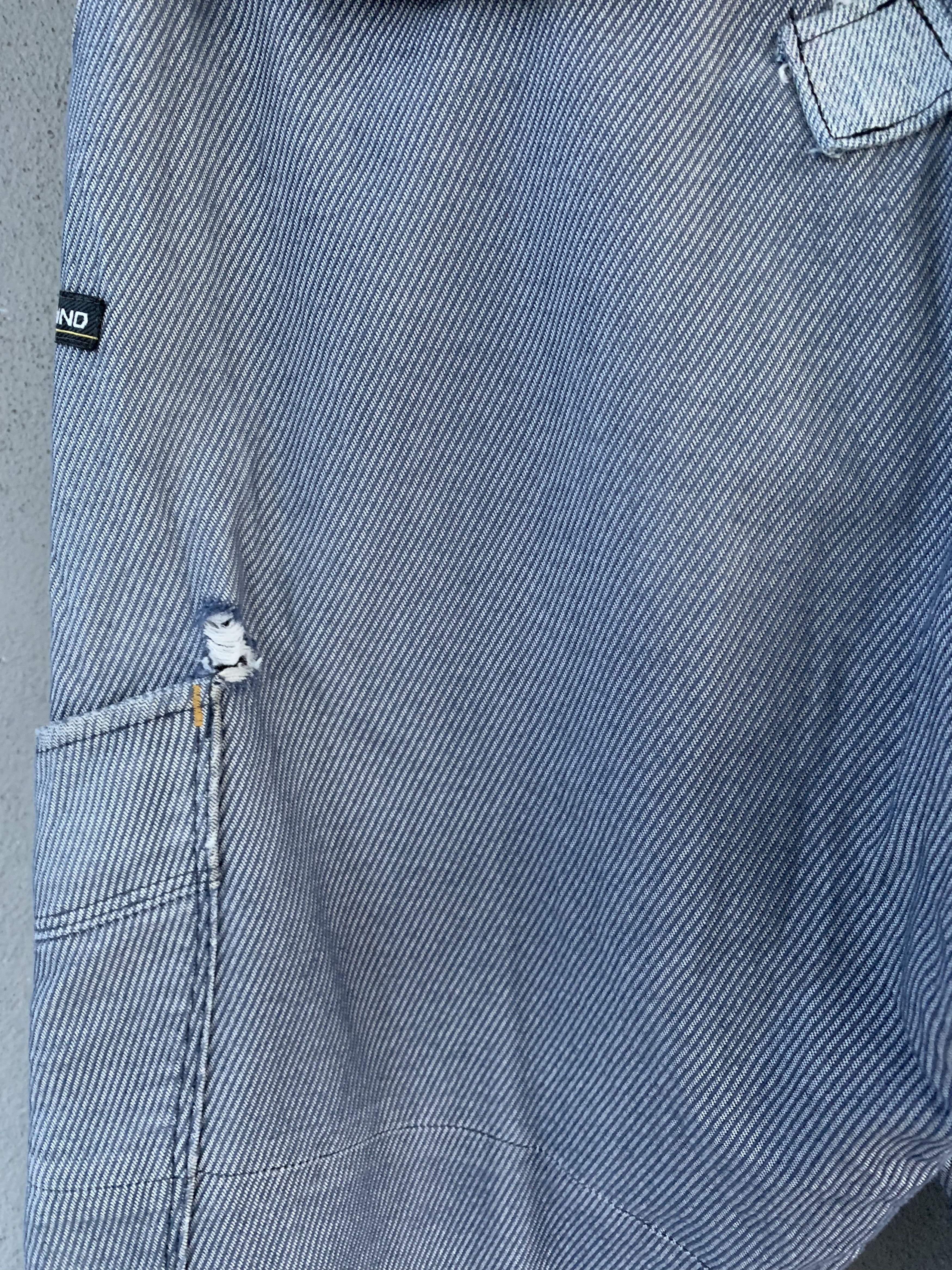 Japanese Brand Cargo Pants Grey Multipocket Over The Stripes Streetwear Size US 26 / EU 42 - 16 Thumbnail