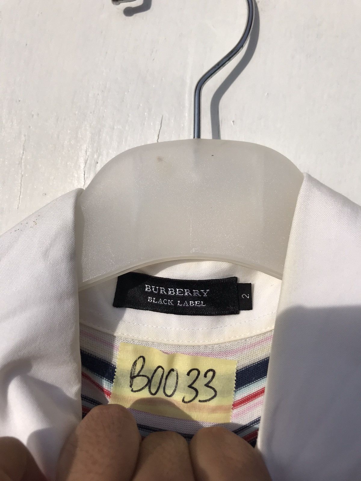 Burberry Burberry Black Label Polo Stripe Size US M / EU 48-50 / 2 - 4 Thumbnail