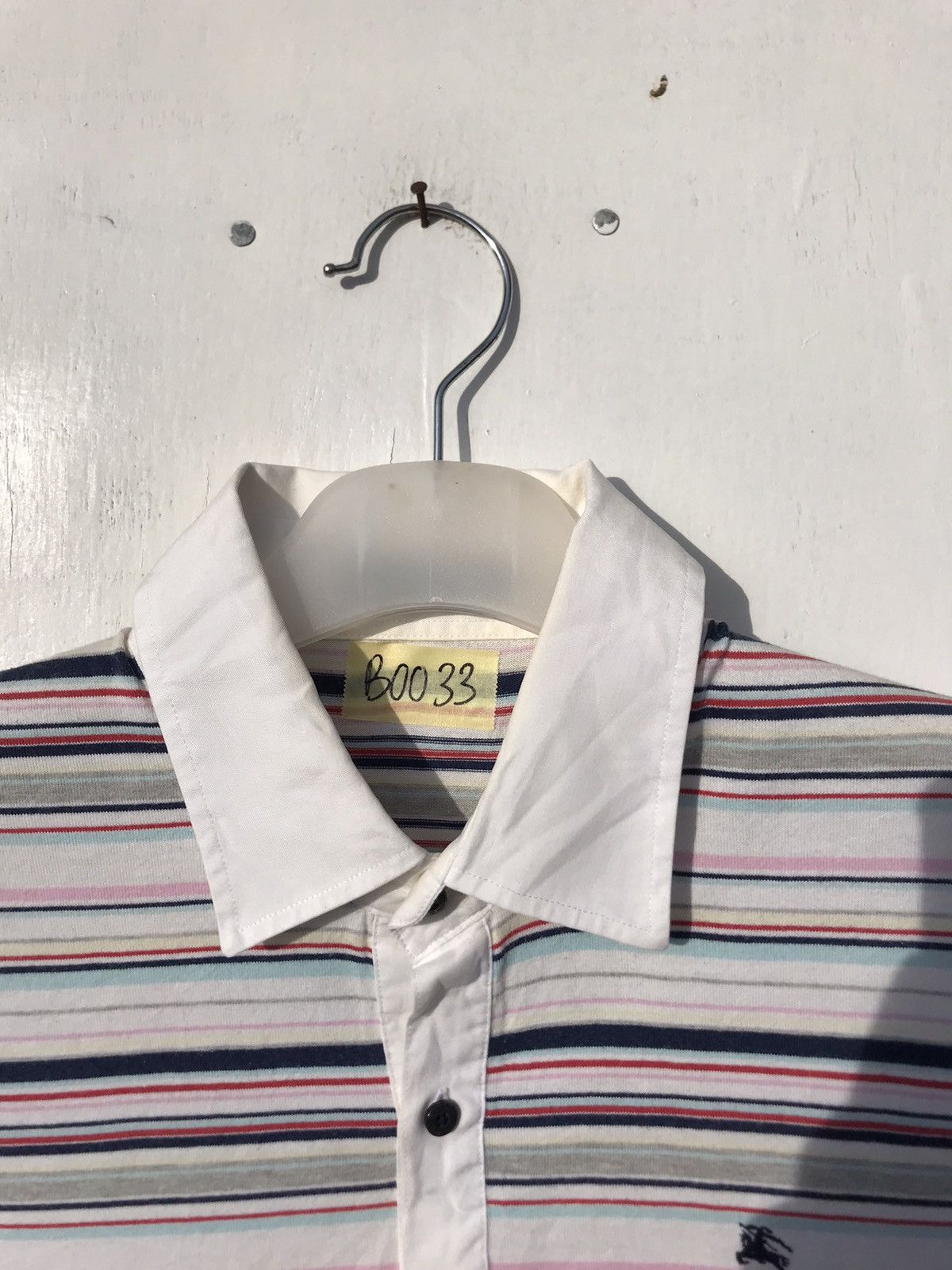 Burberry Burberry Black Label Polo Stripe Size US M / EU 48-50 / 2 - 3 Thumbnail