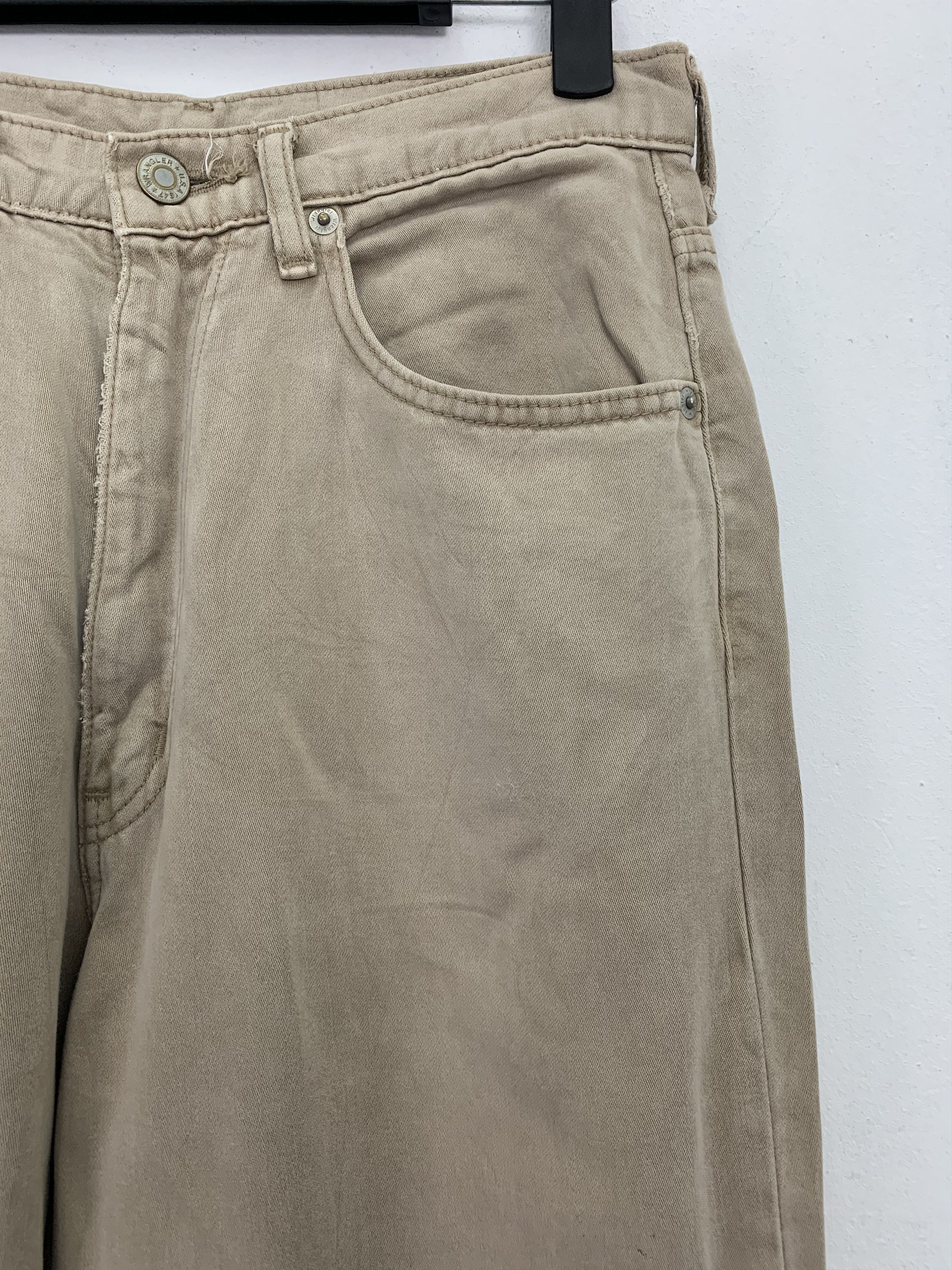Japanese Brand Casual Pants Wrangler Brown Vintage Streetwear #192 Size US 28 / EU 44 - 4 Thumbnail