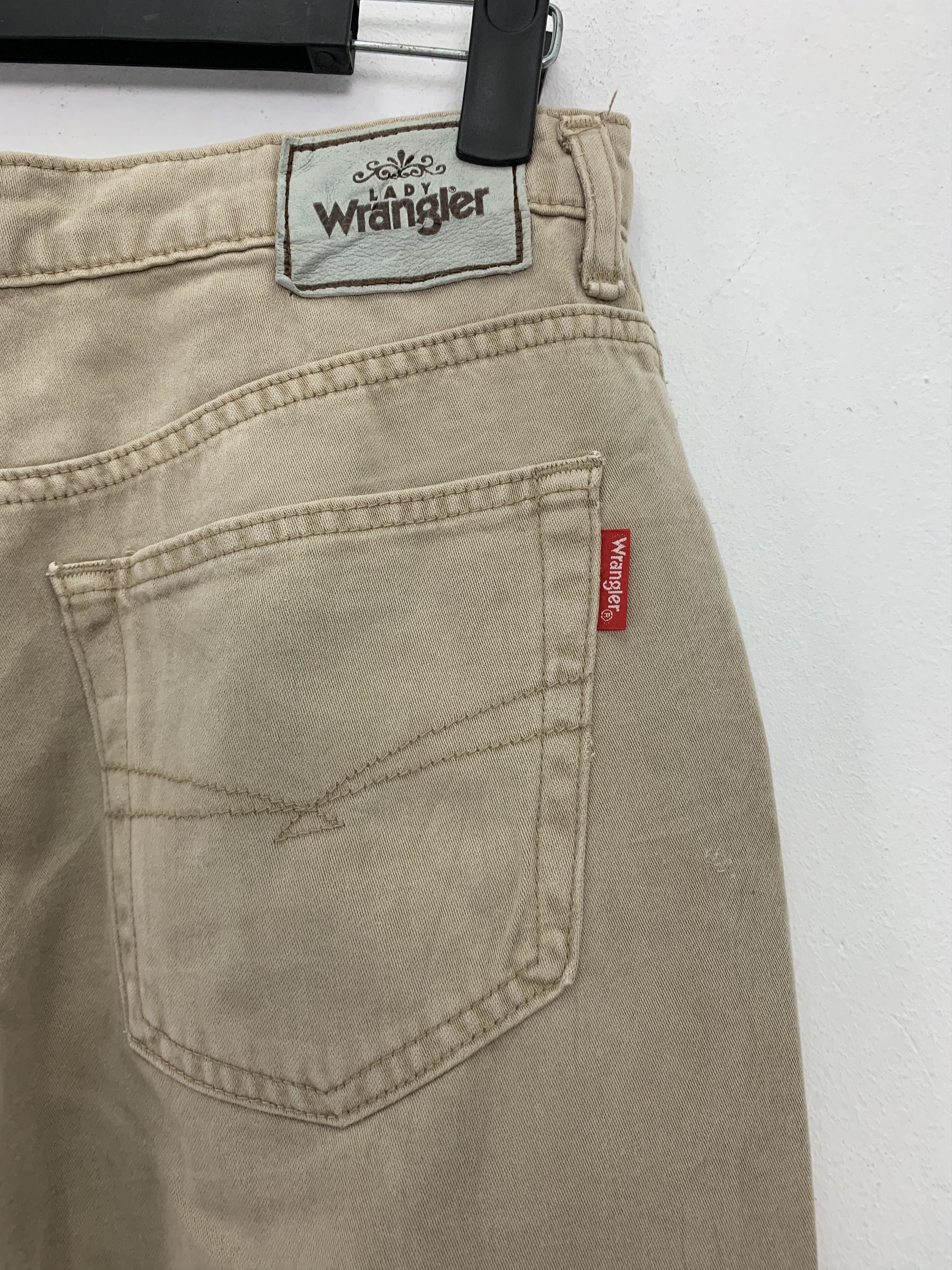Japanese Brand Casual Pants Wrangler Brown Vintage Streetwear #192 Size US 28 / EU 44 - 11 Thumbnail