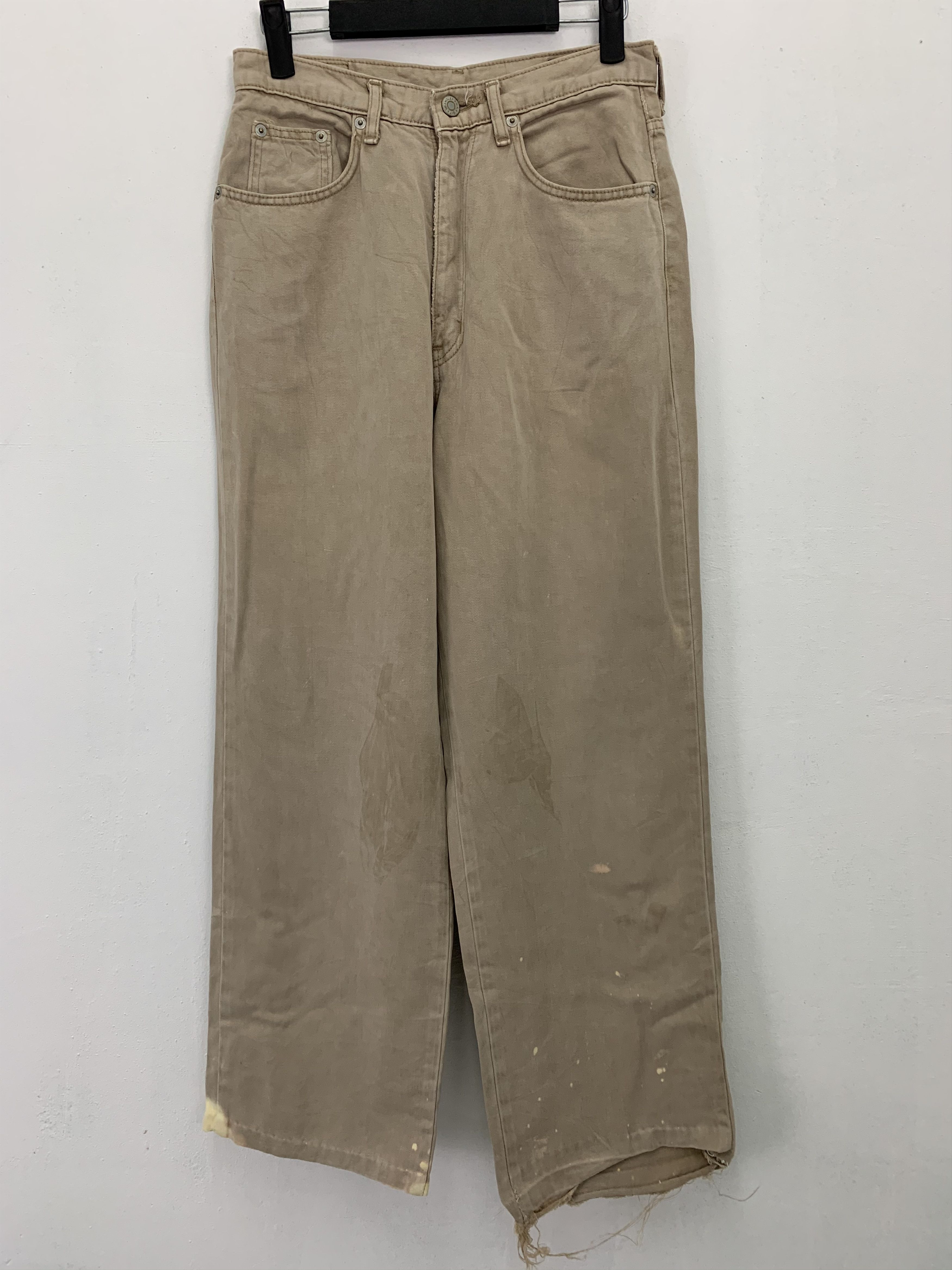 Japanese Brand Casual Pants Wrangler Brown Vintage Streetwear #192 Size US 28 / EU 44 - 1 Thumbnail
