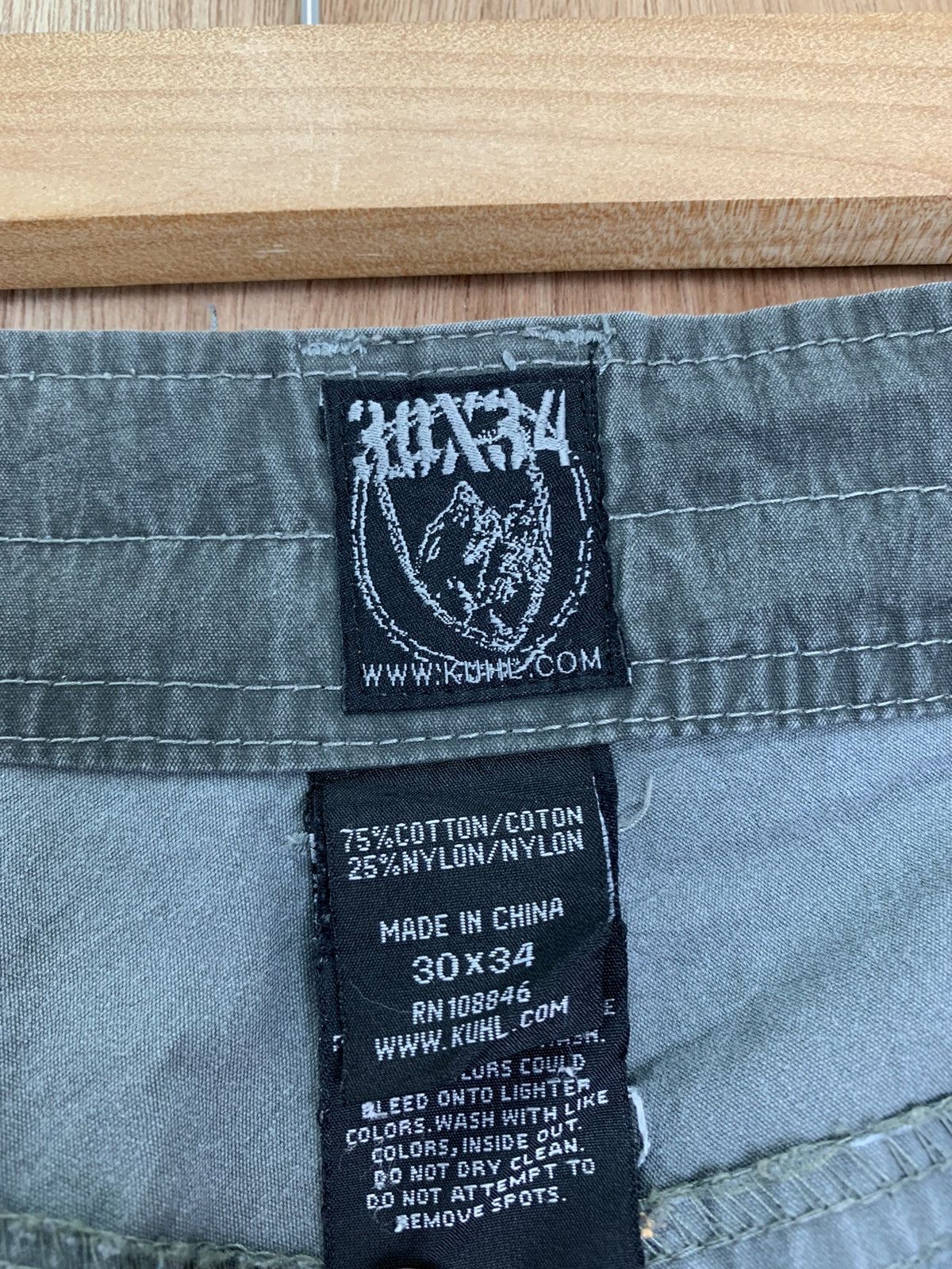 Kuhl Kuhl Mountain Carpenter Pant Double Knee Revolvr Streetwear Size US 31 - 15 Thumbnail
