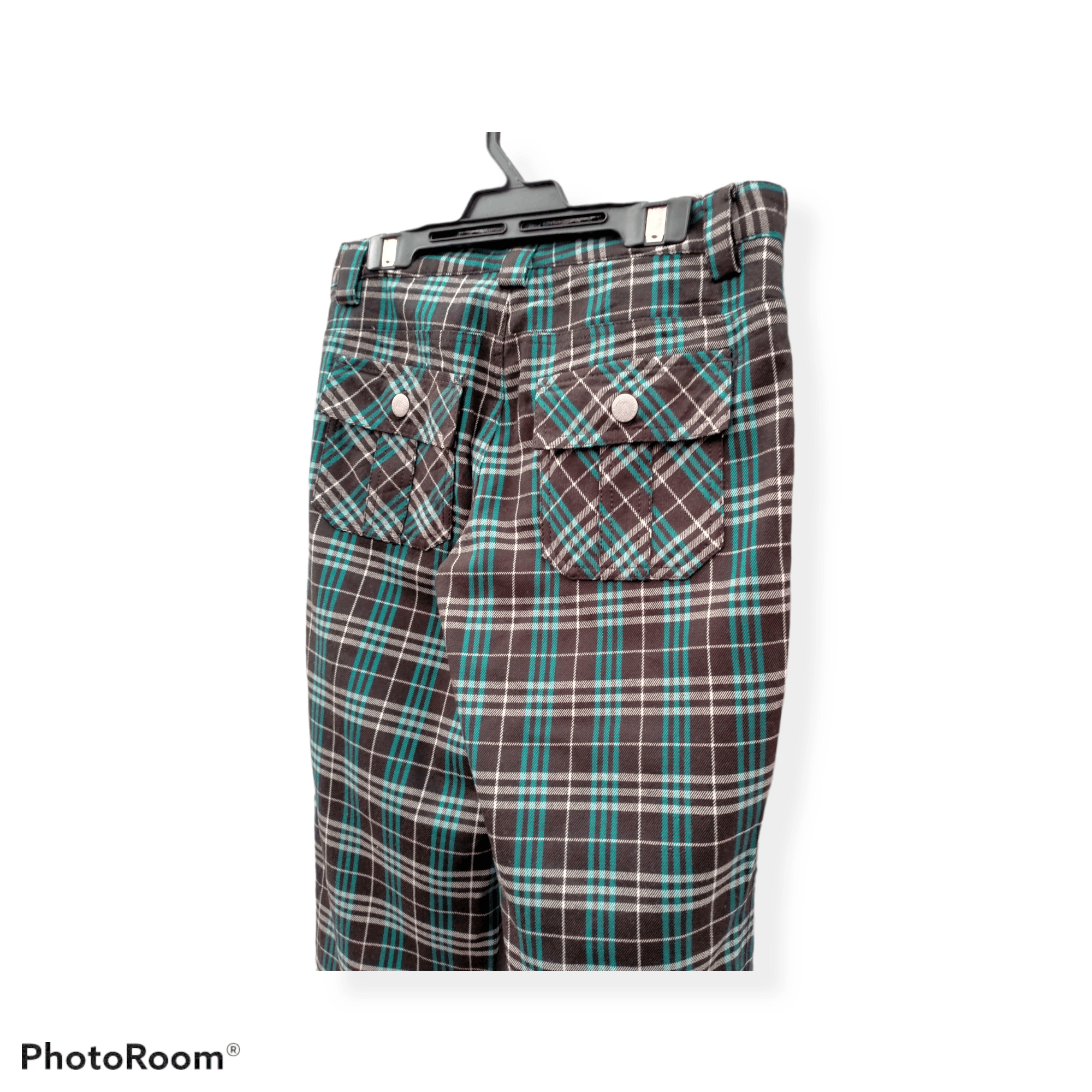 Burberry Burberry Blue Label Navy plaid pants Size US 28 / EU 44 - 5 Thumbnail