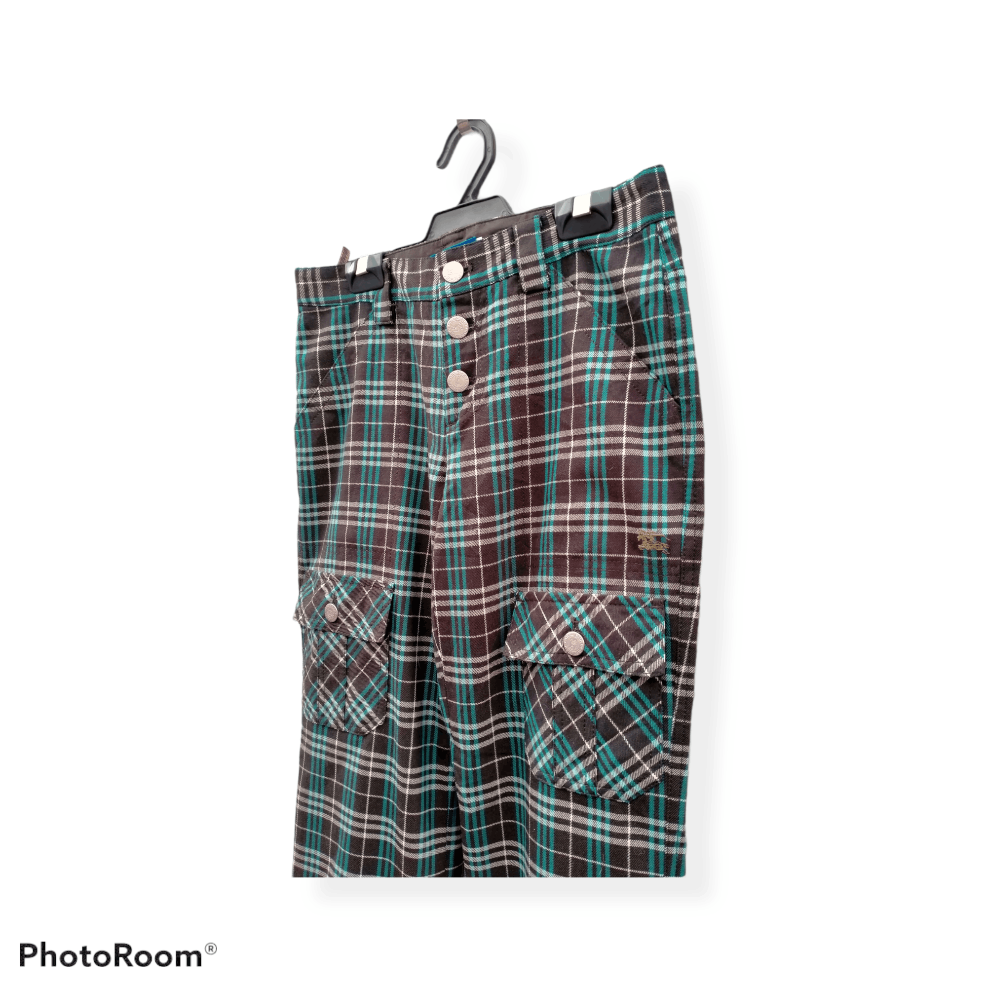 Burberry Burberry Blue Label Navy plaid pants Size US 28 / EU 44 - 3 Thumbnail