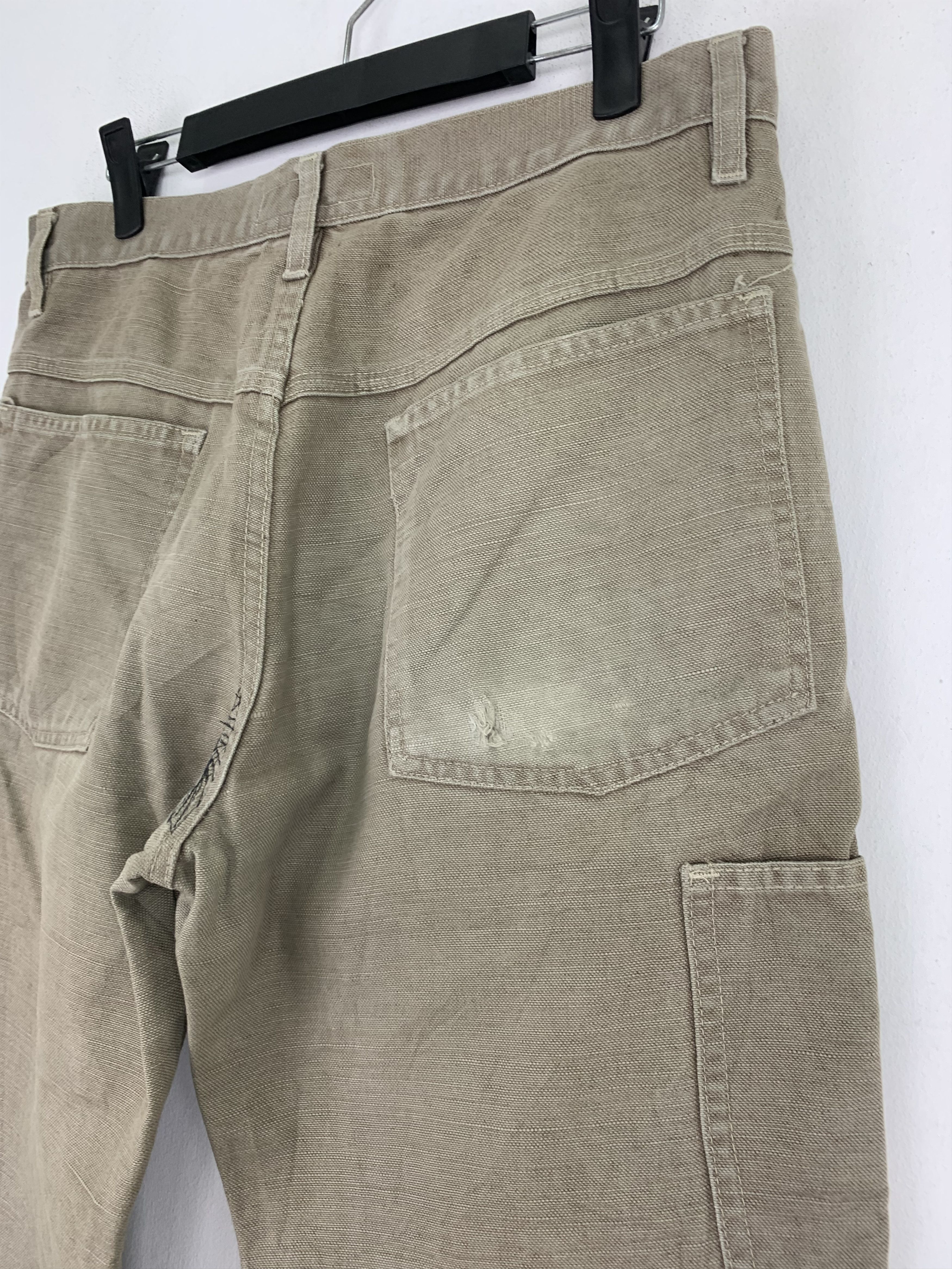 Japanese Brand Cargo Pants Acquaverde Workers Double Knee Like Carhatt Size US 29 - 16 Thumbnail