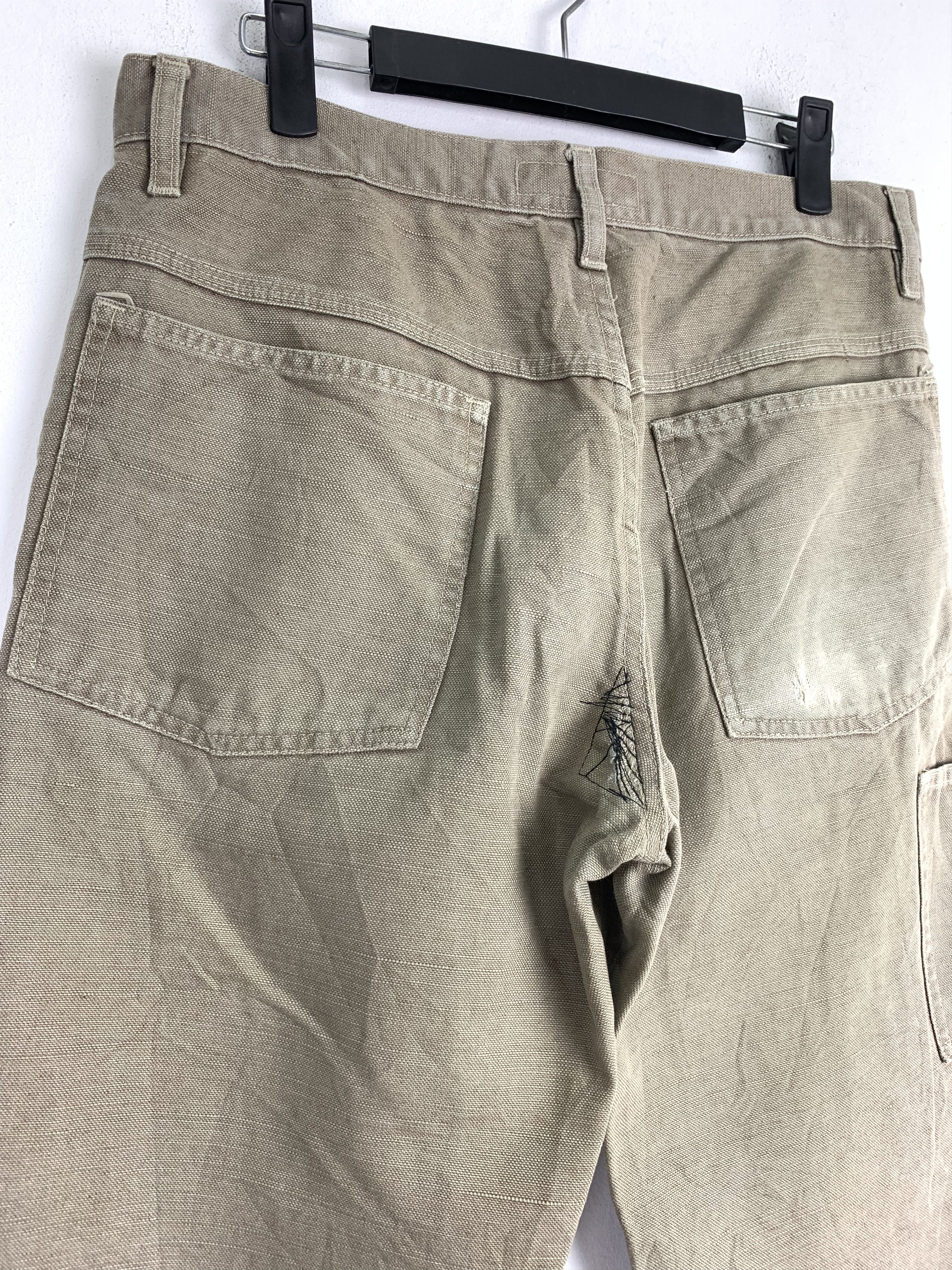 Japanese Brand Cargo Pants Acquaverde Workers Double Knee Like Carhatt Size US 29 - 13 Thumbnail