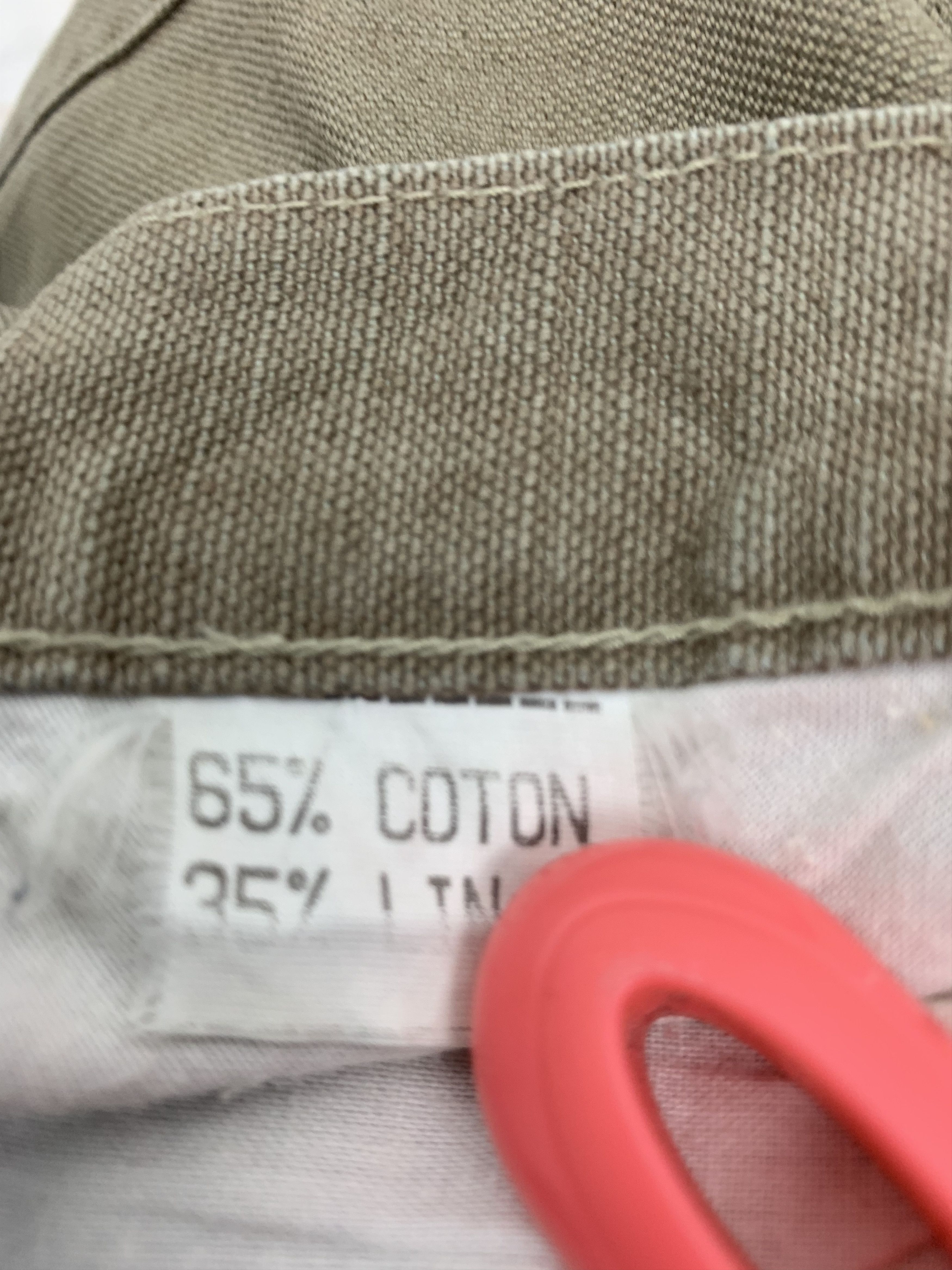 Japanese Brand Cargo Pants Acquaverde Workers Double Knee Like Carhatt Size US 29 - 17 Thumbnail