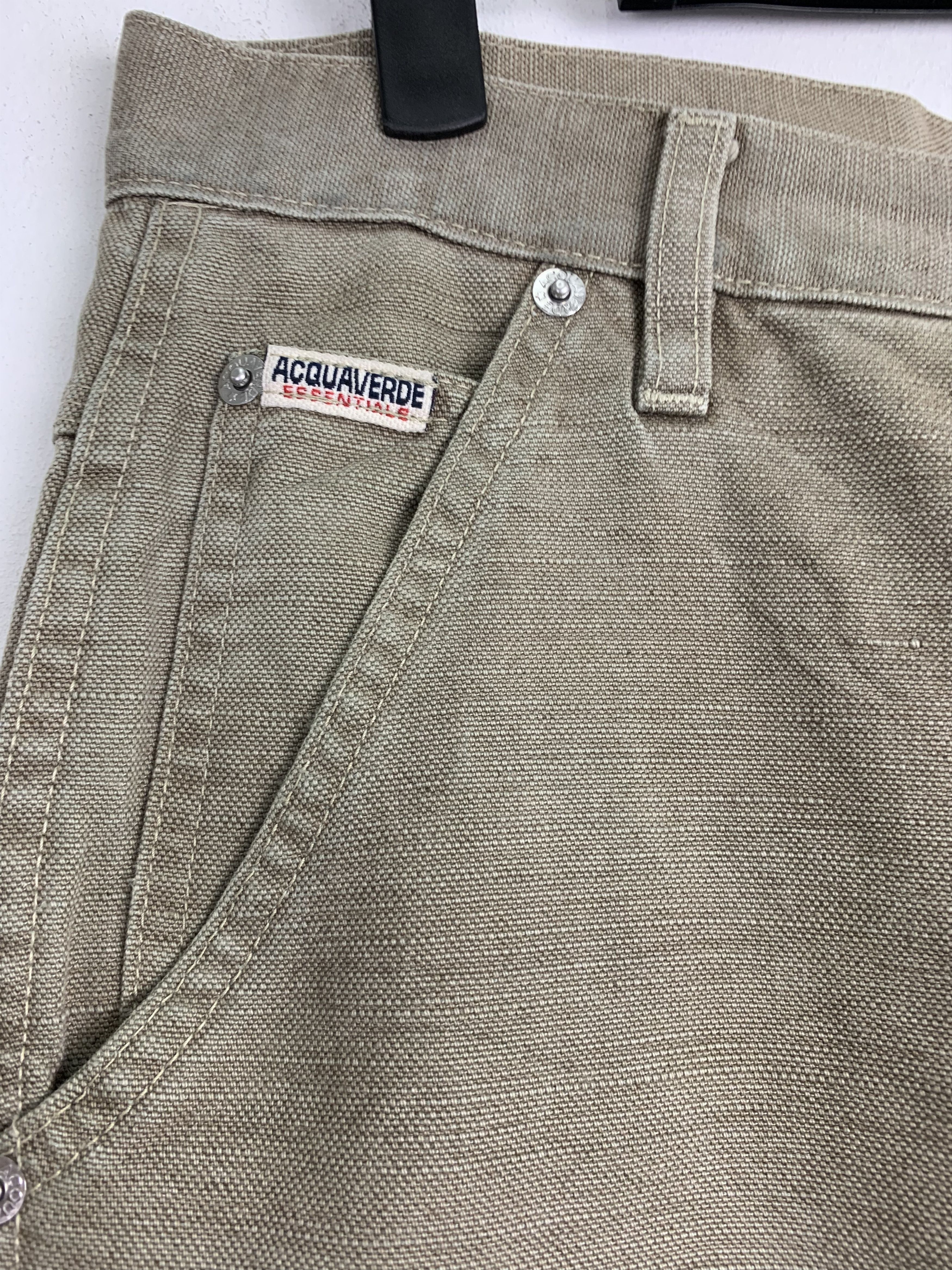 Japanese Brand Cargo Pants Acquaverde Workers Double Knee Like Carhatt Size US 29 - 6 Thumbnail