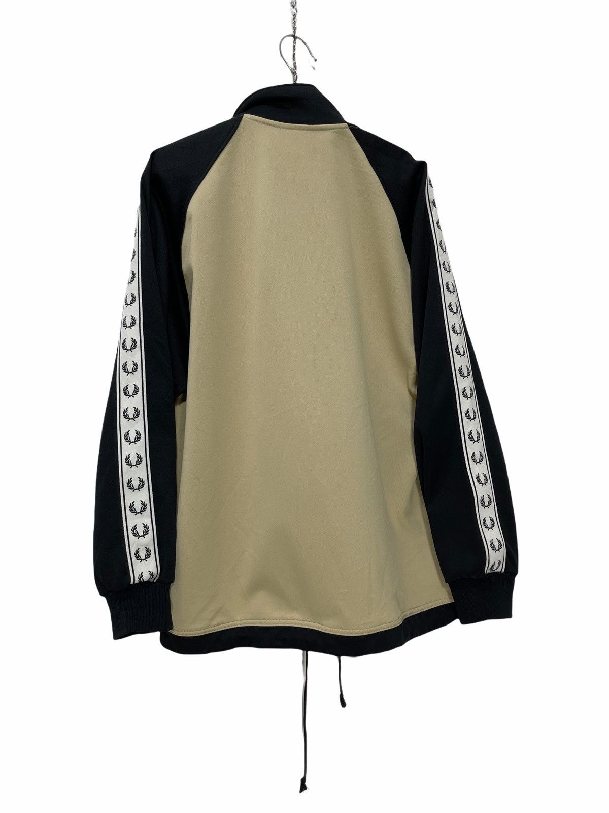 Fred Perry ✨ Vtg Fred Perry Track Jacket Side Striped Logos 36🟩 Size US M / EU 48-50 / 2 - 6 Thumbnail