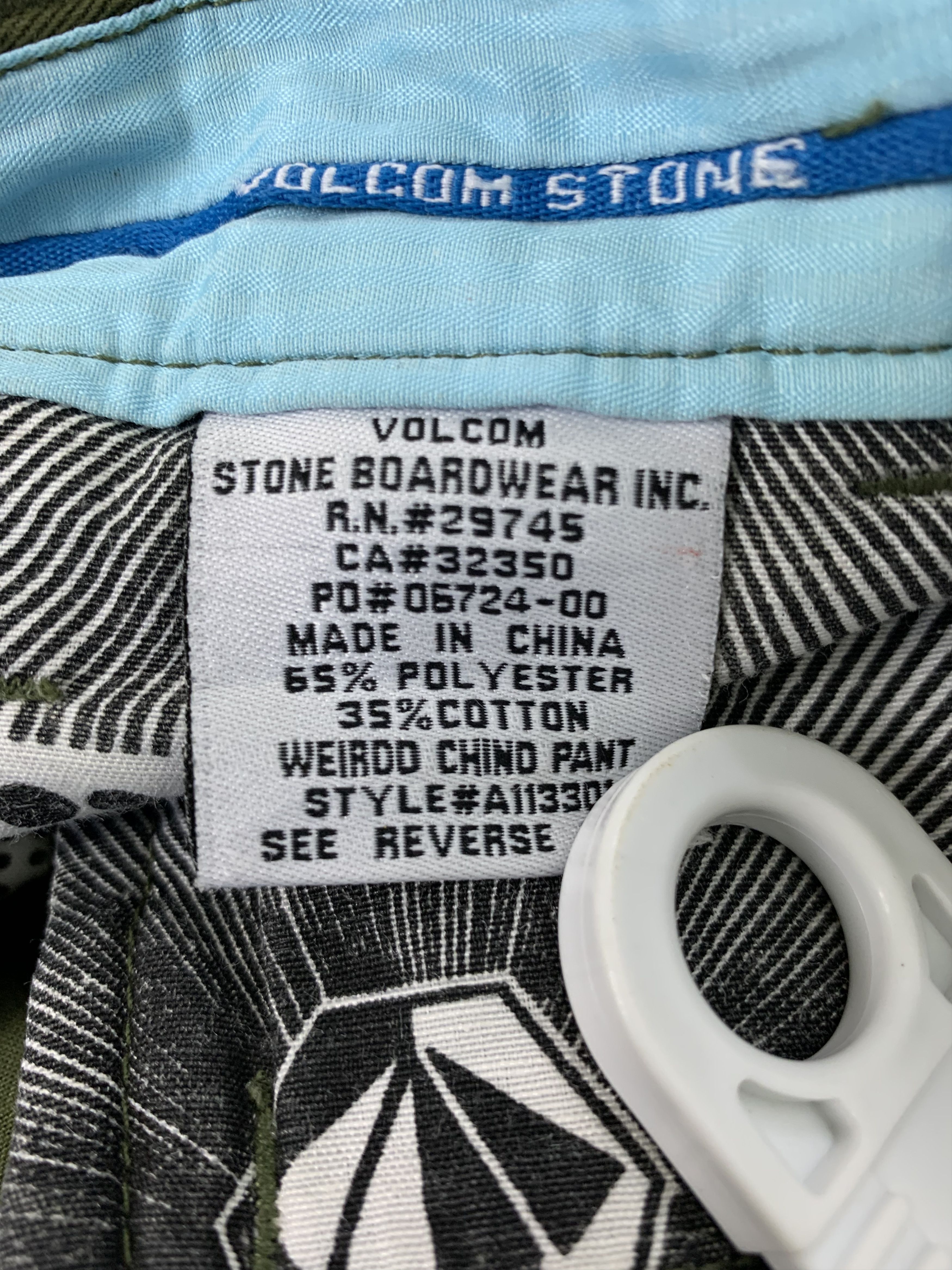 Japanese Brand Pants Volcom Custom Painter Dark Green Vtg Streetwear Style Size US 30 / EU 46 - 16 Thumbnail