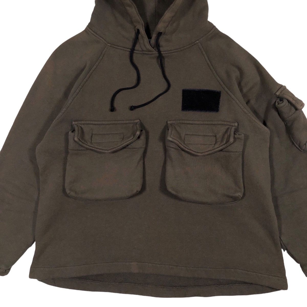 Needles × Nepenthes Hoggs By Nepenthes Military Multi Pocket Boxy Hoodie Size US S / EU 44-46 / 1 - 2 Thumbnail