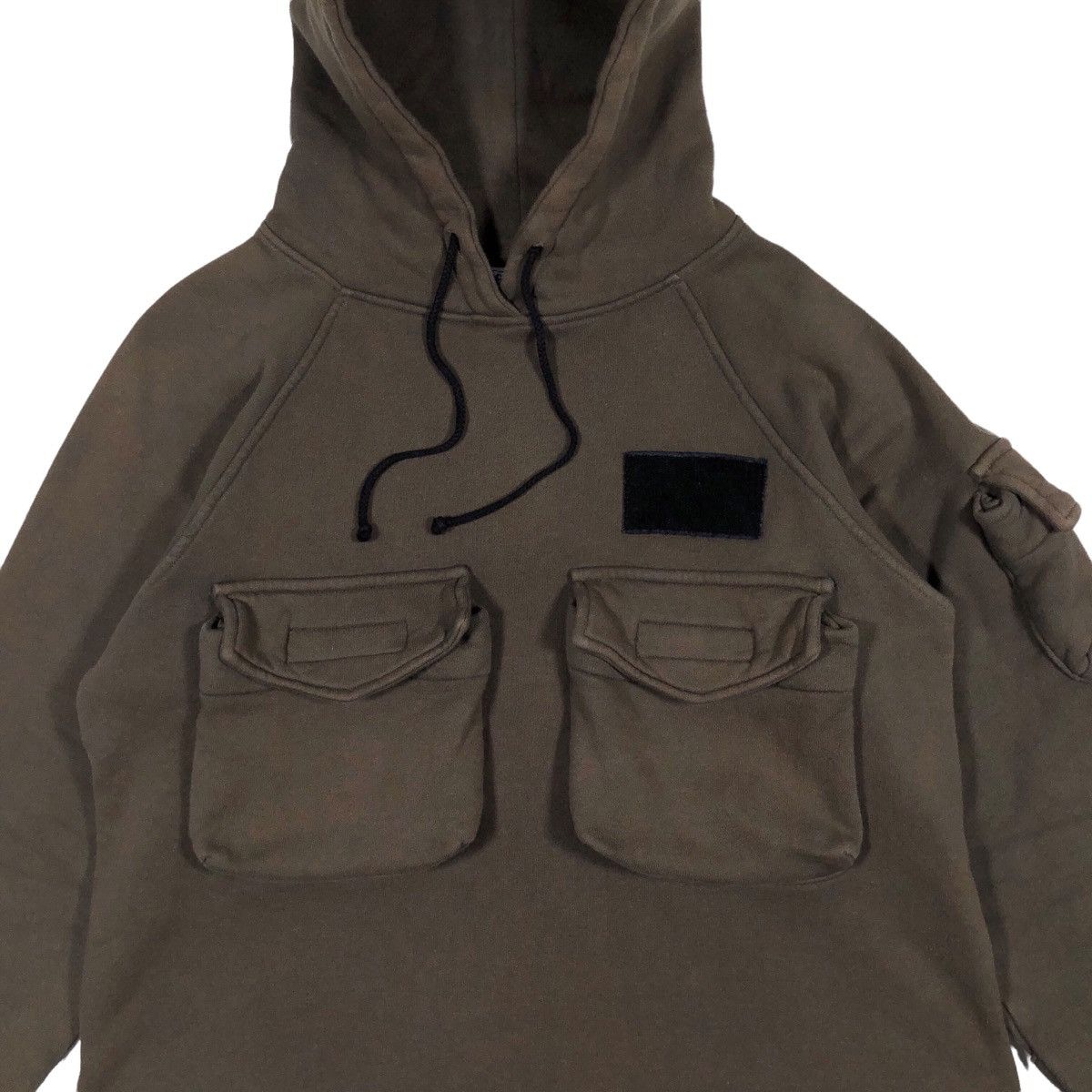 Needles × Nepenthes Hoggs By Nepenthes Military Multi Pocket Boxy Hoodie Size US S / EU 44-46 / 1 - 3 Thumbnail