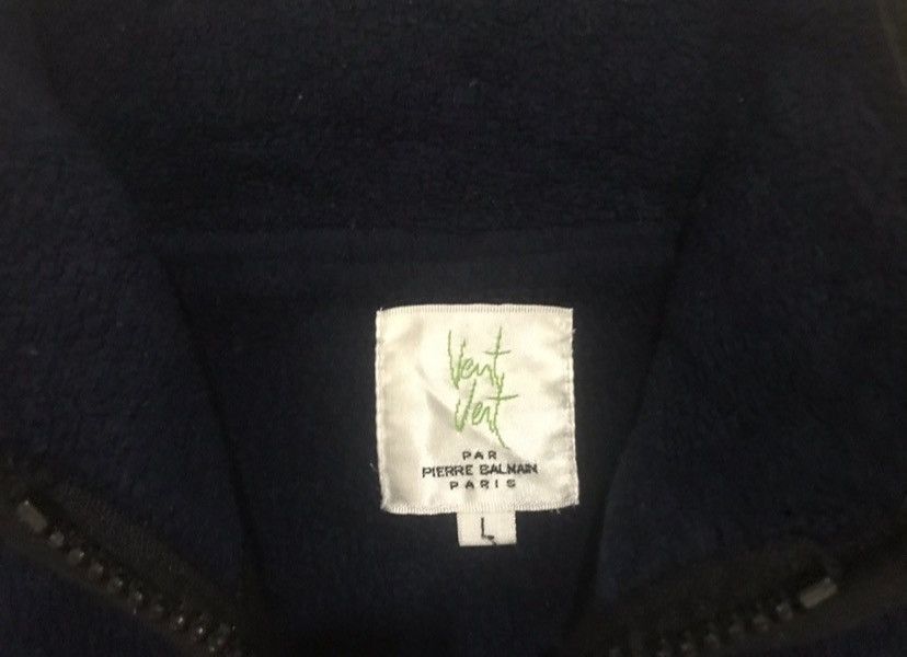 Vintage 🔥Vintage🔥 Vent Vent Pierre Balmain Fleece Jacket Size US L / EU 52-54 / 3 - 6 Thumbnail