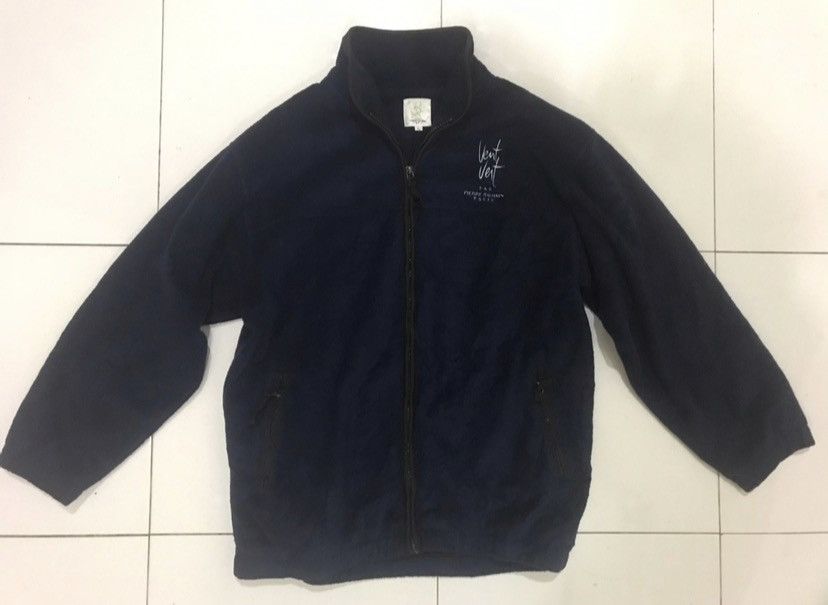 Vintage 🔥Vintage🔥 Vent Vent Pierre Balmain Fleece Jacket Size US L / EU 52-54 / 3 - 2 Thumbnail