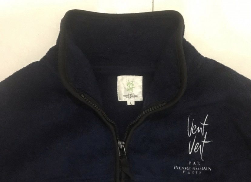 Vintage 🔥Vintage🔥 Vent Vent Pierre Balmain Fleece Jacket Size US L / EU 52-54 / 3 - 3 Thumbnail