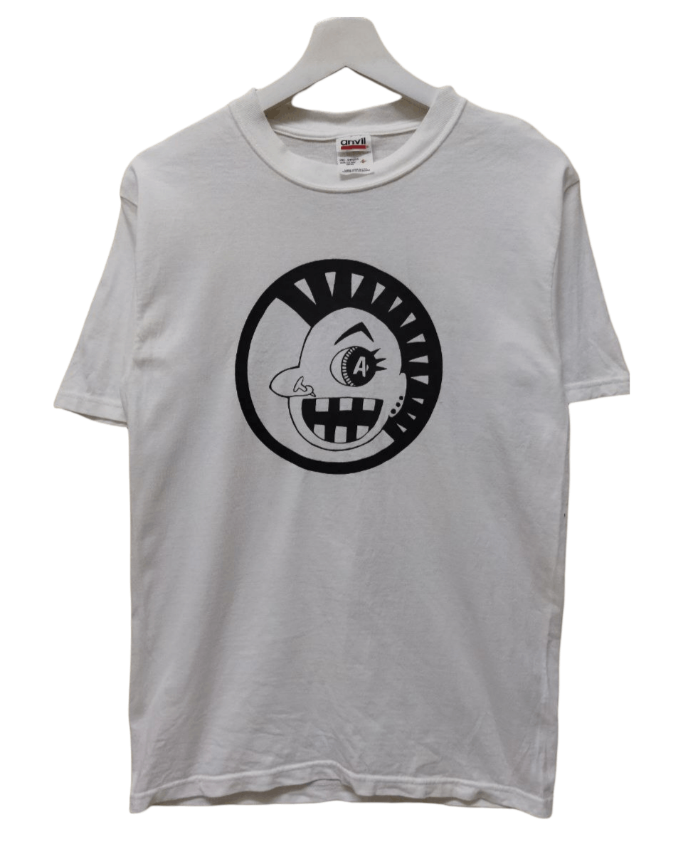 image of Best Offervintage Laughin' Nose Band Tees in White, Men's (Size Small)