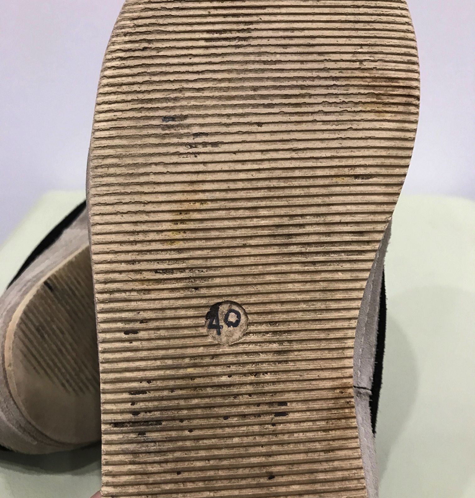 Ann Demeulemeester SUEDE/LEATHER LOW TRAINERS Size US 7.5 / EU 40-41 - 9 Thumbnail