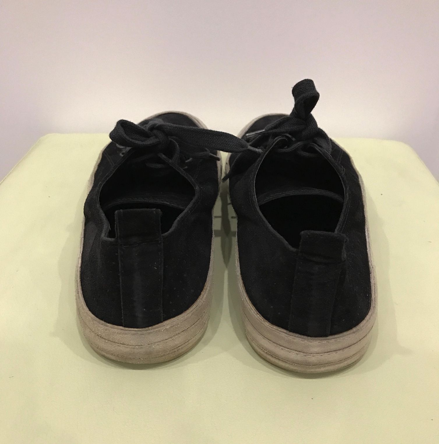 Ann Demeulemeester SUEDE/LEATHER LOW TRAINERS Size US 7.5 / EU 40-41 - 7 Thumbnail