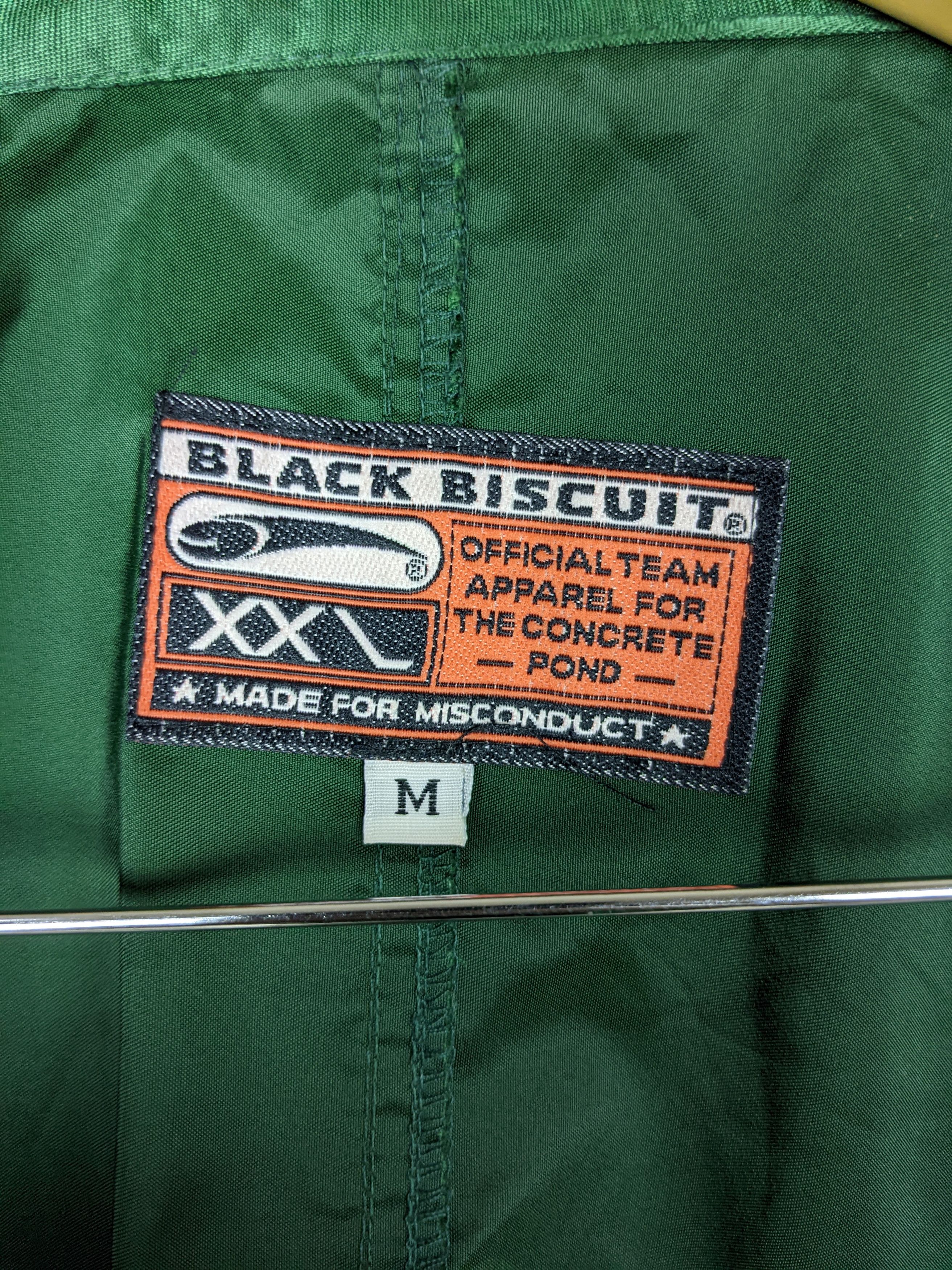 Japanese Brand Vintage Black Biscuits Two Tone Light Jacket Coat Size US M / EU 48-50 / 2 - 9 Thumbnail