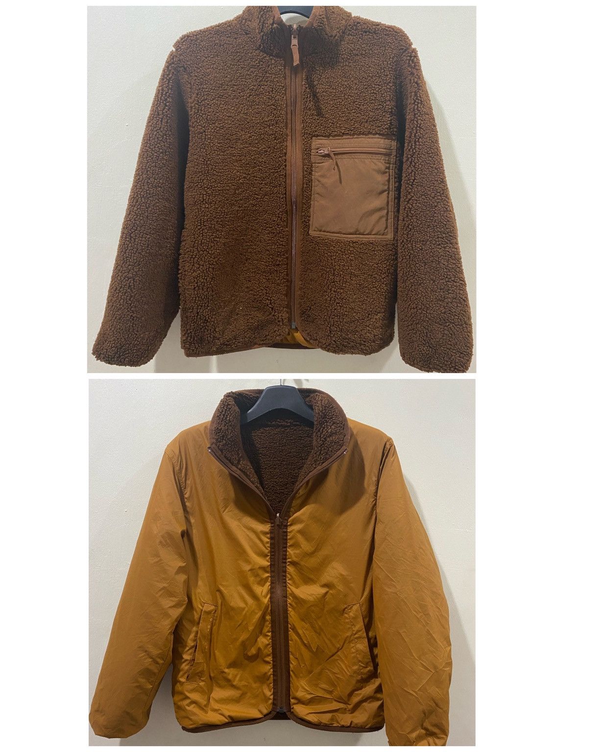 Uniqlo Uniqlo Sherpa Fleece Reversible Jacket Size XS to S Size US S / EU 44-46 / 1 - 3 Thumbnail