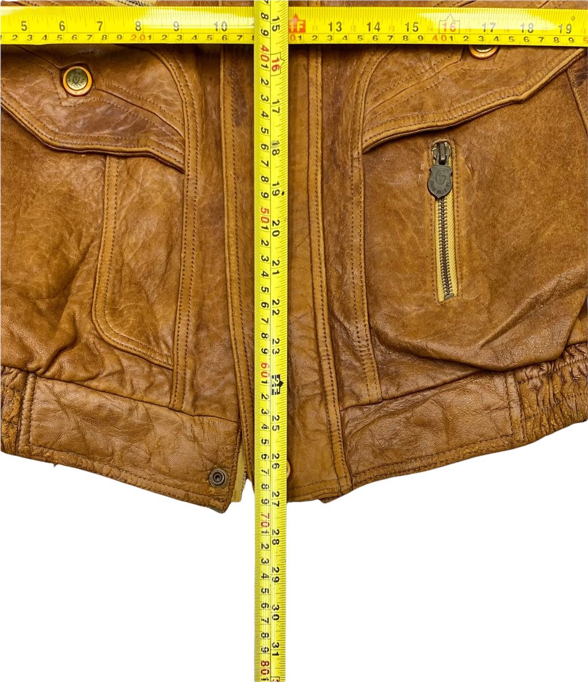 Gianni Valentino × Valentino 🔥VINTAGE GIANNI VALENTINO BIG SPELLOUT LOGO LEATHER JACKET🔥 Size US L / EU 52-54 / 3 - 25 Thumbnail