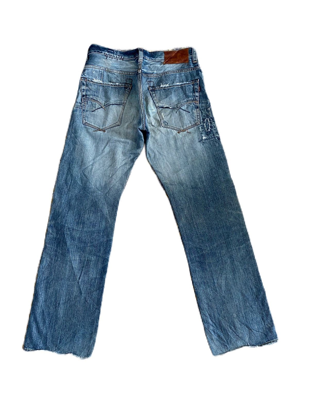 Japanese Brand JAPAN BRAND BARTACK PATCHWORK DESIGN Size US 32 / EU 48 - 3 Thumbnail