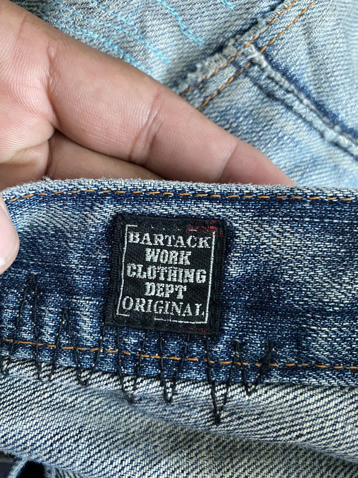 Japanese Brand JAPAN BRAND BARTACK PATCHWORK DESIGN Size US 32 / EU 48 - 6 Thumbnail