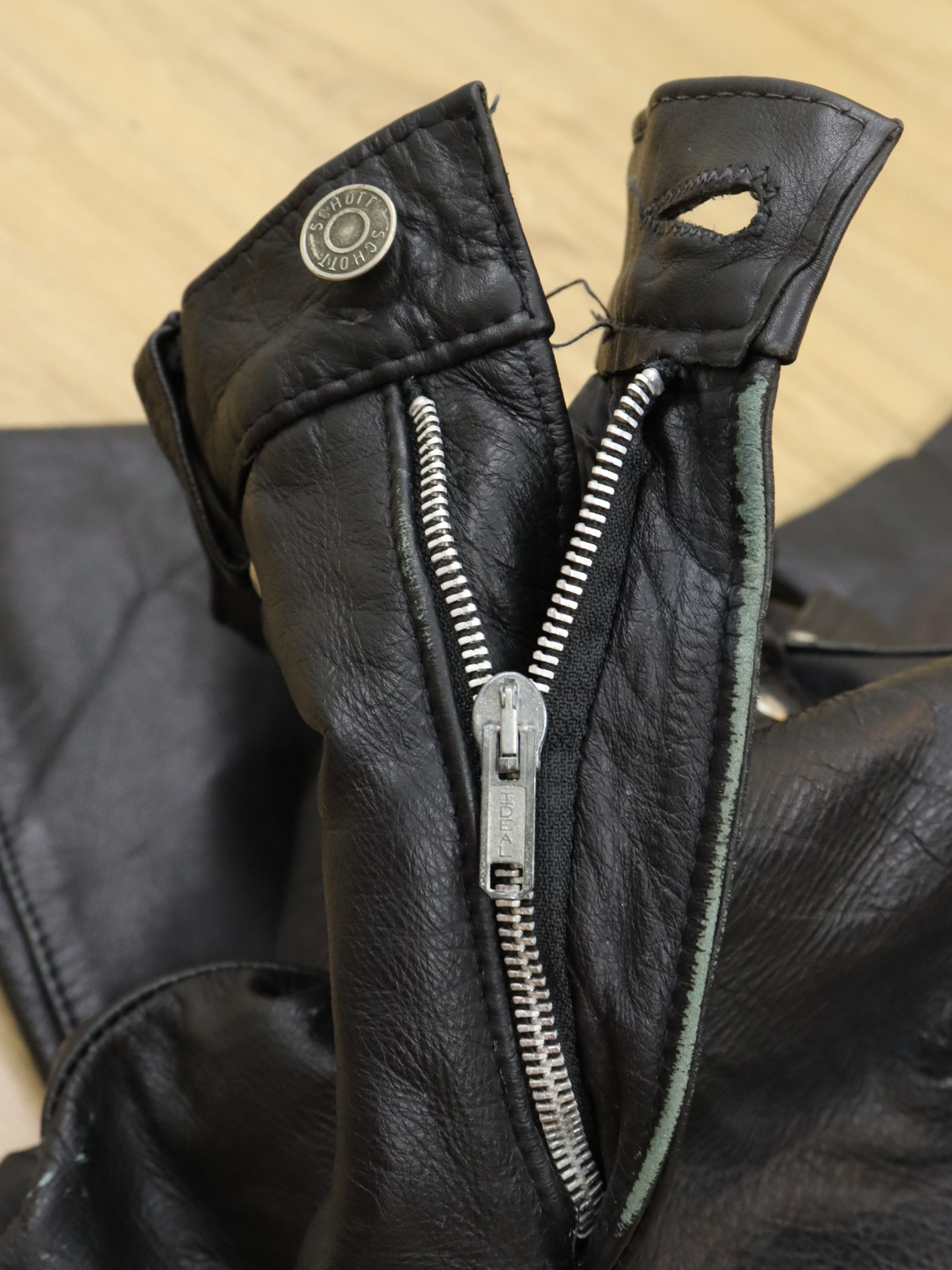 Leather × Schott Schott N.Y.C. Leather Pant MADE IN USA Size US 28 / EU 44 - 4 Thumbnail