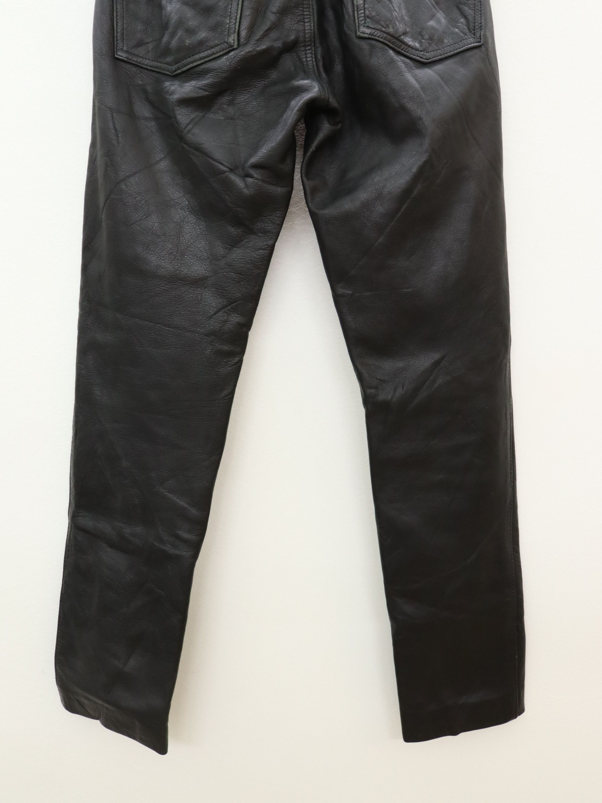 Leather × Schott Schott N.Y.C. Leather Pant MADE IN USA Size US 28 / EU 44 - 18 Thumbnail
