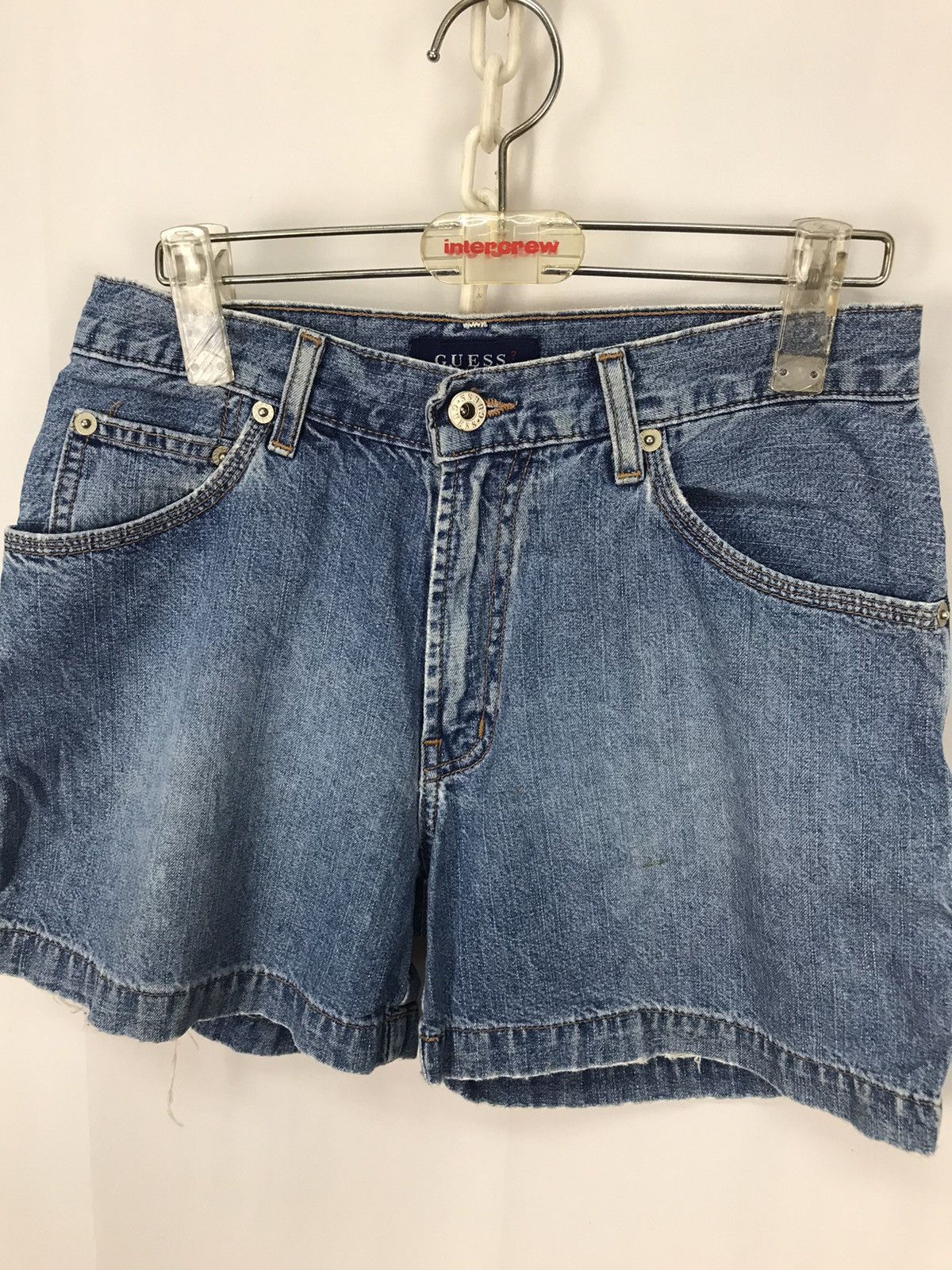 Guess Guess short denim jeans made in usa Size US 27 - 5 Thumbnail