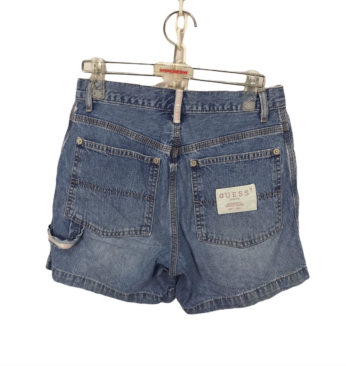 Guess Guess short denim jeans made in usa Size US 27 - 2 Thumbnail