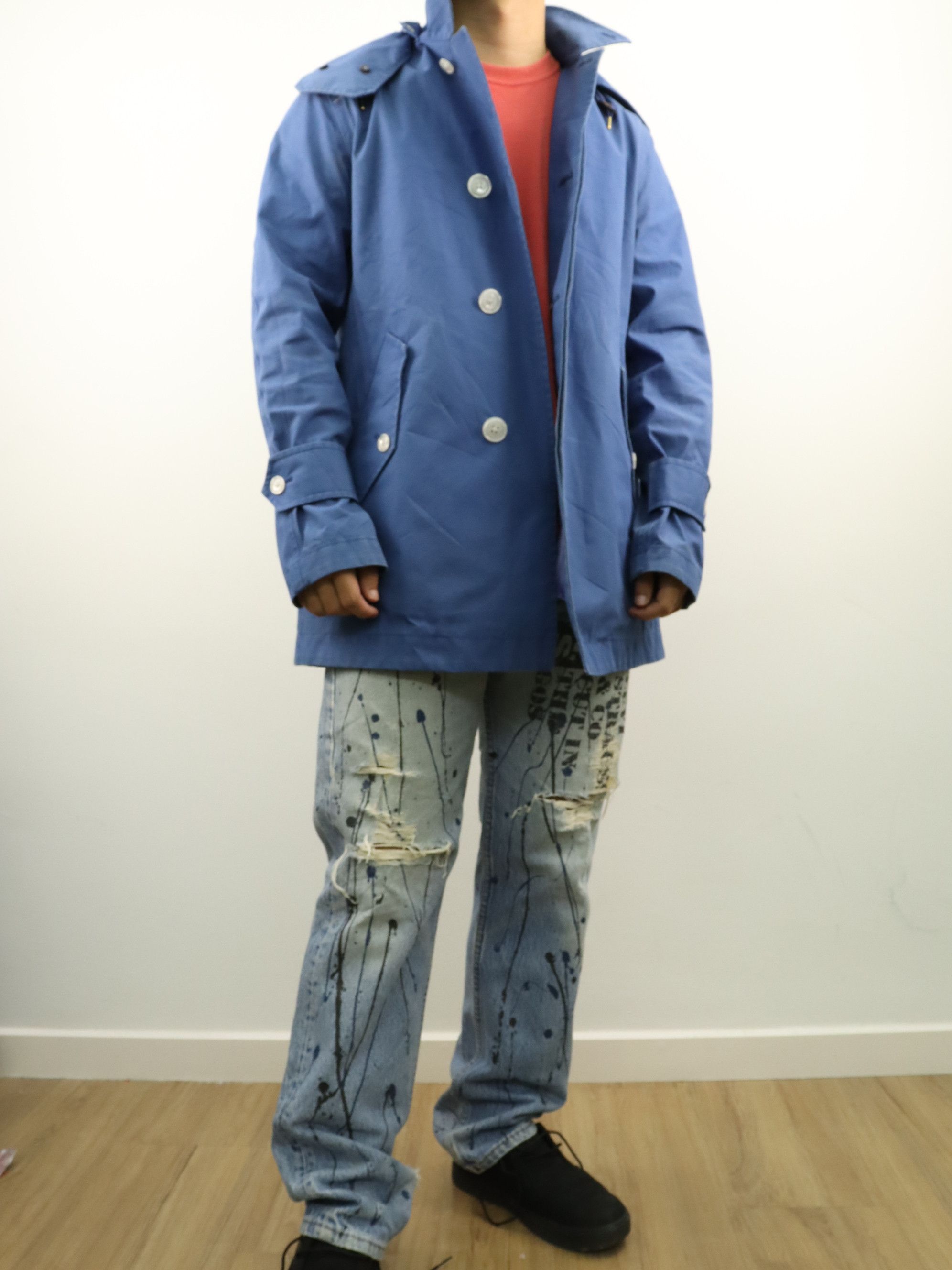 Goretex × Nanamica NANAMICA GORE-TEX SHORT SOUTIEN COLLAR COAT Size US S / EU 44-46 / 1 - 3 Thumbnail