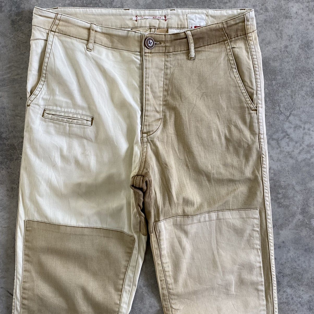Japanese Brand Dip Ltd Cinch Back Patched Knee Chino Trousers Pants Size US 32 / EU 48 - 7 Thumbnail