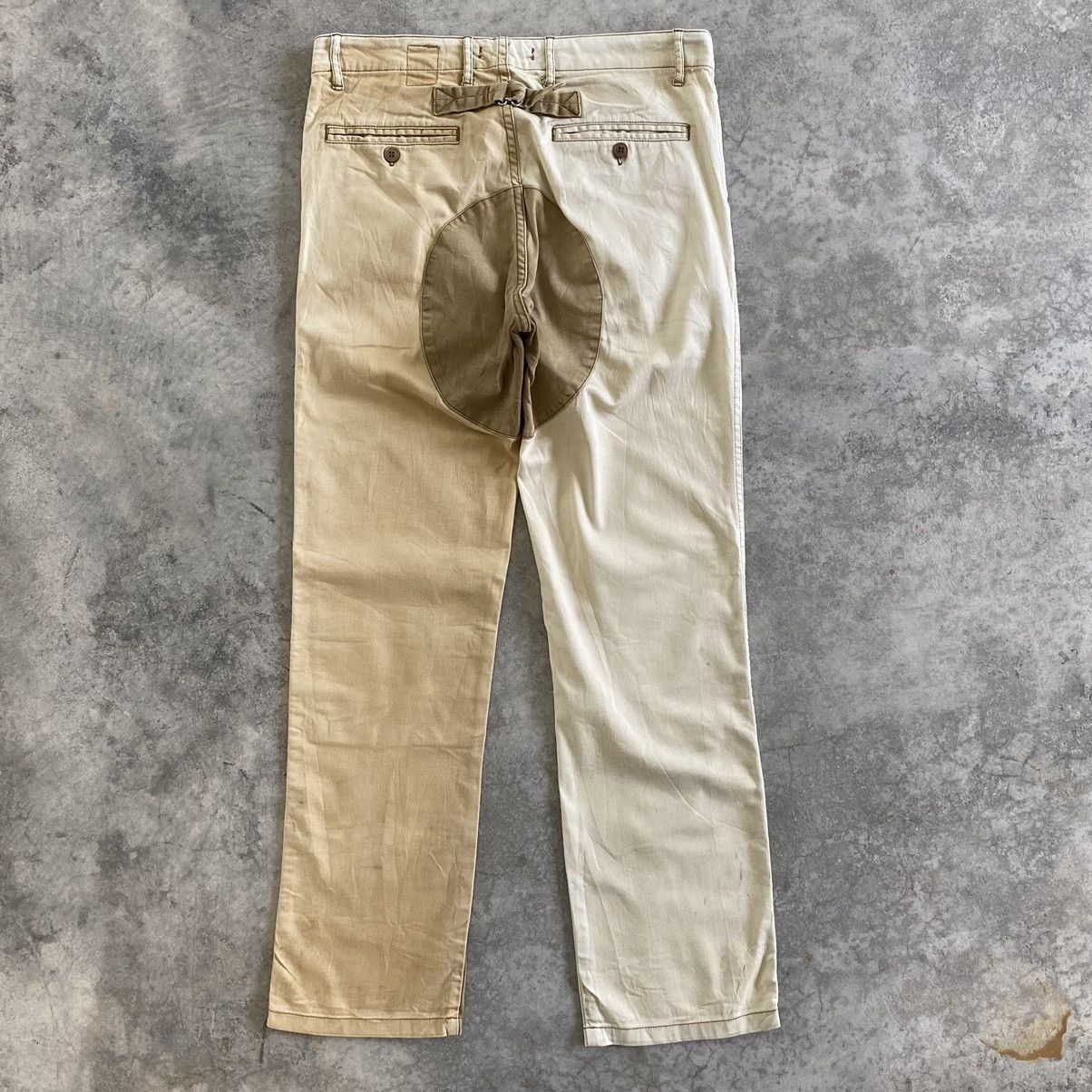 Japanese Brand Dip Ltd Cinch Back Patched Knee Chino Trousers Pants Size US 32 / EU 48 - 12 Thumbnail